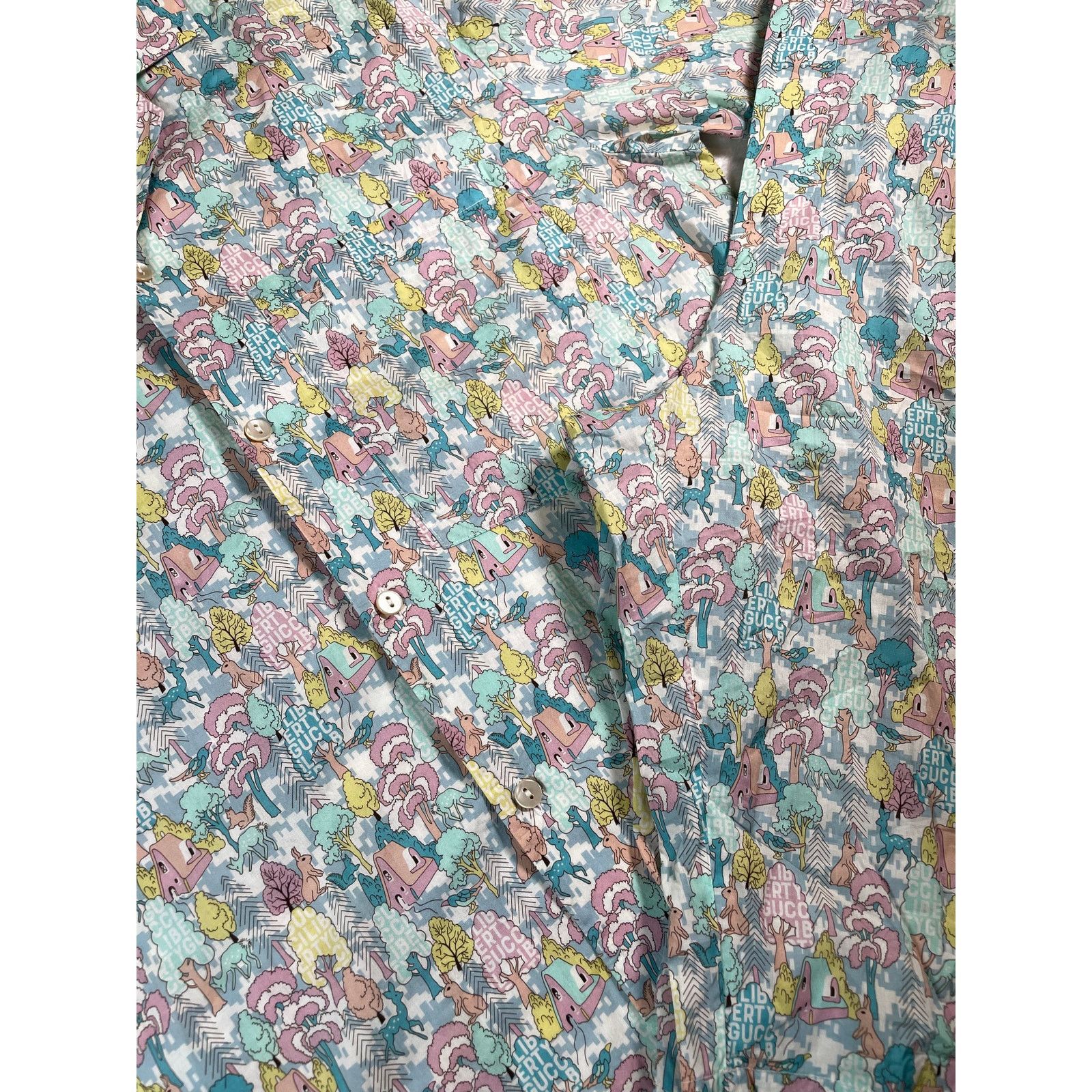 Gucci Gucci 'Liberty' Button Up Set Size US M / EU 48-50 / 2 - 4 Thumbnail