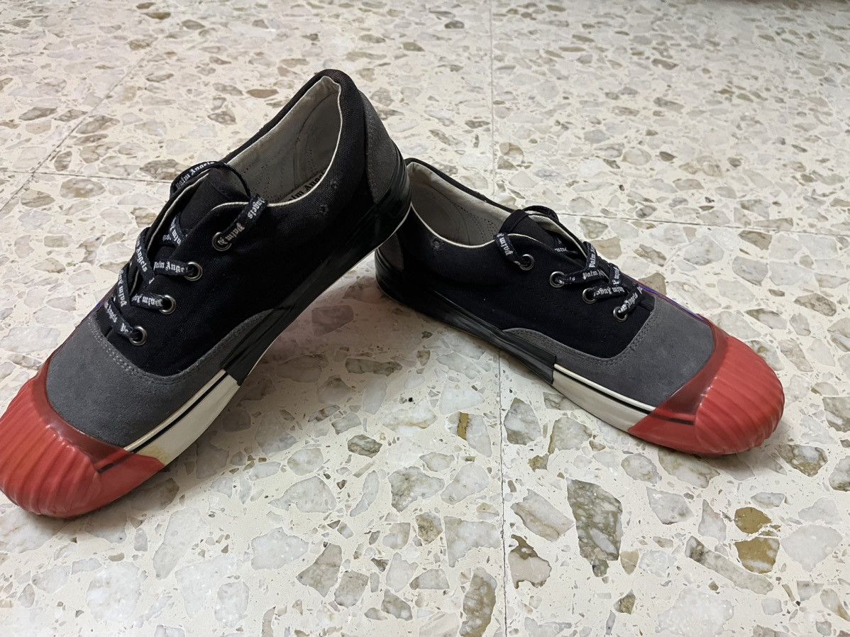 Palm Angels Palm angels low top flame leather sneaker 9us 42eu Size US 9 / EU 42 - 4 Thumbnail