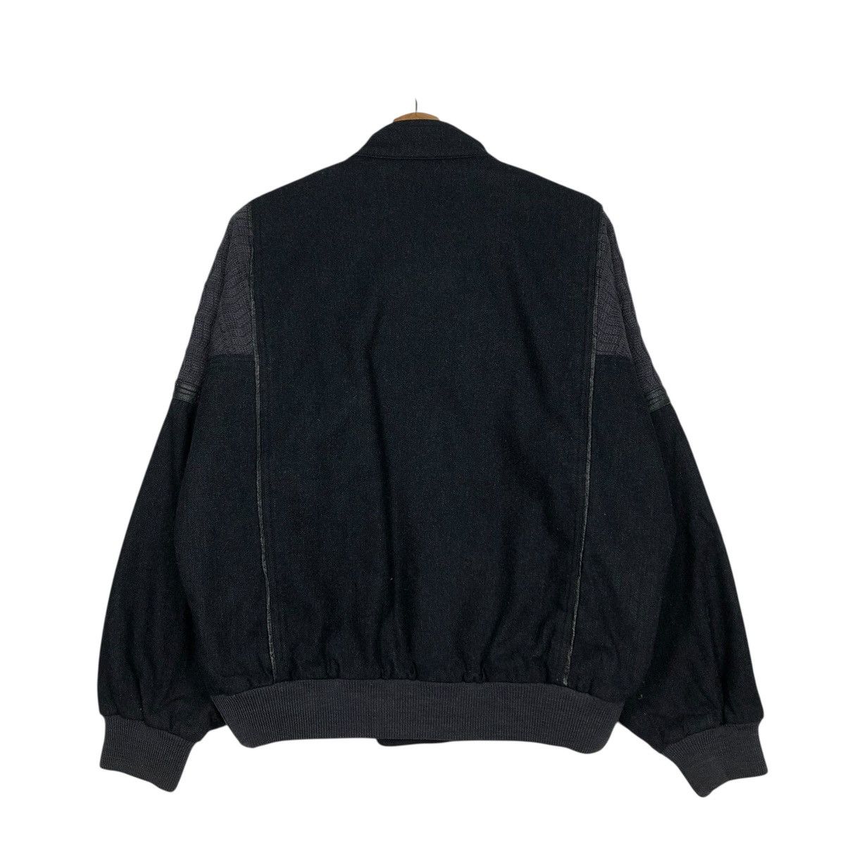 Japanese Brand 🔥VINTAGE BOMBER JACKET WOOL HENRI LUC CHAPUIS ISSEY MIYAKE Size US M / EU 48-50 / 2 - 10 Thumbnail