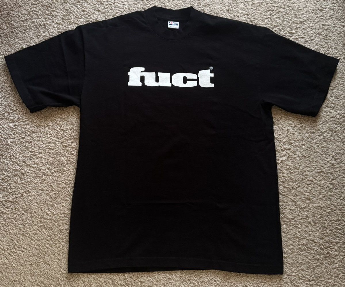FUCT black logo tee