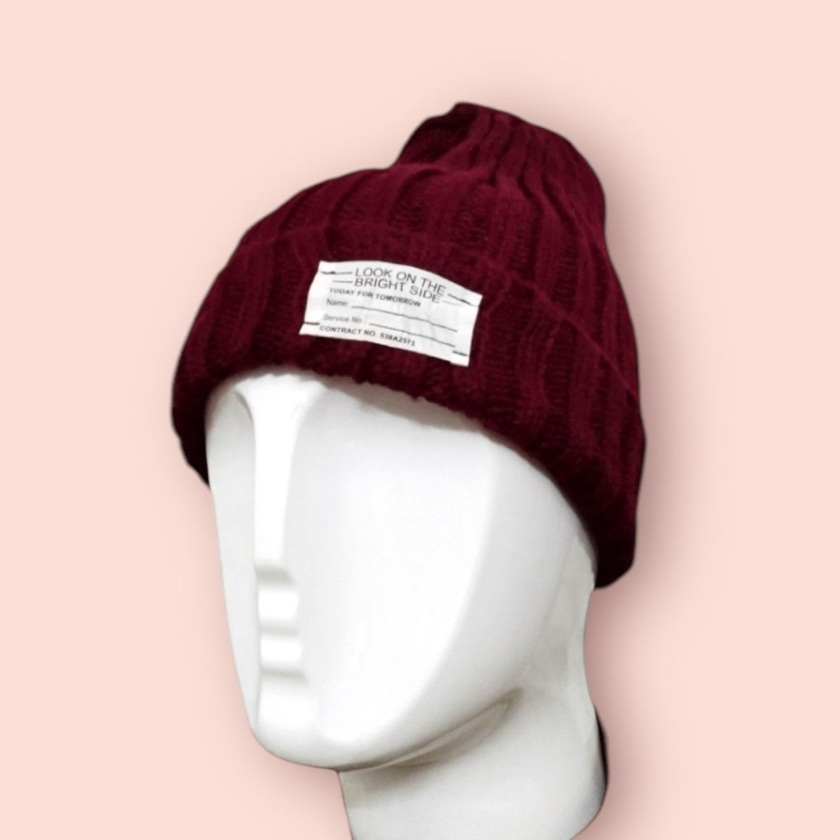 Japanese Brand × Uniqlo VINTAGE GU KNITTED CUFFED BEANIE Size ONE SIZE - 1 Thumbnail