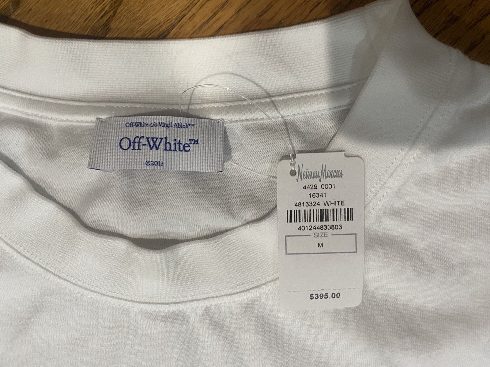 Off-White Off white college shirt brand new Size US XXL / EU 58 / 5 - 5 Thumbnail