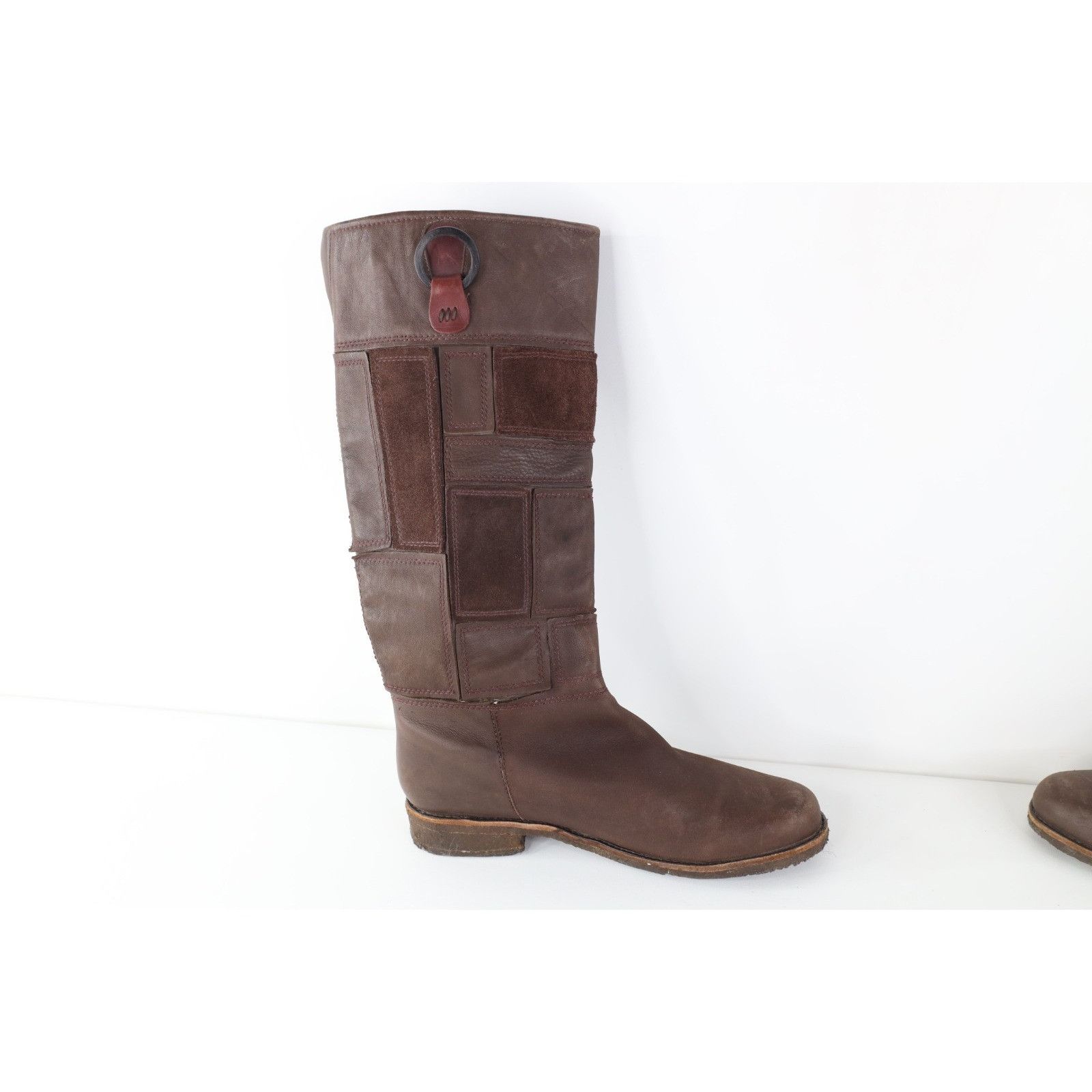 Timberland Vintage 90s Y2K Timberland Suede Leather Riding Boots Size US 10 / IT 40 - 8 Thumbnail