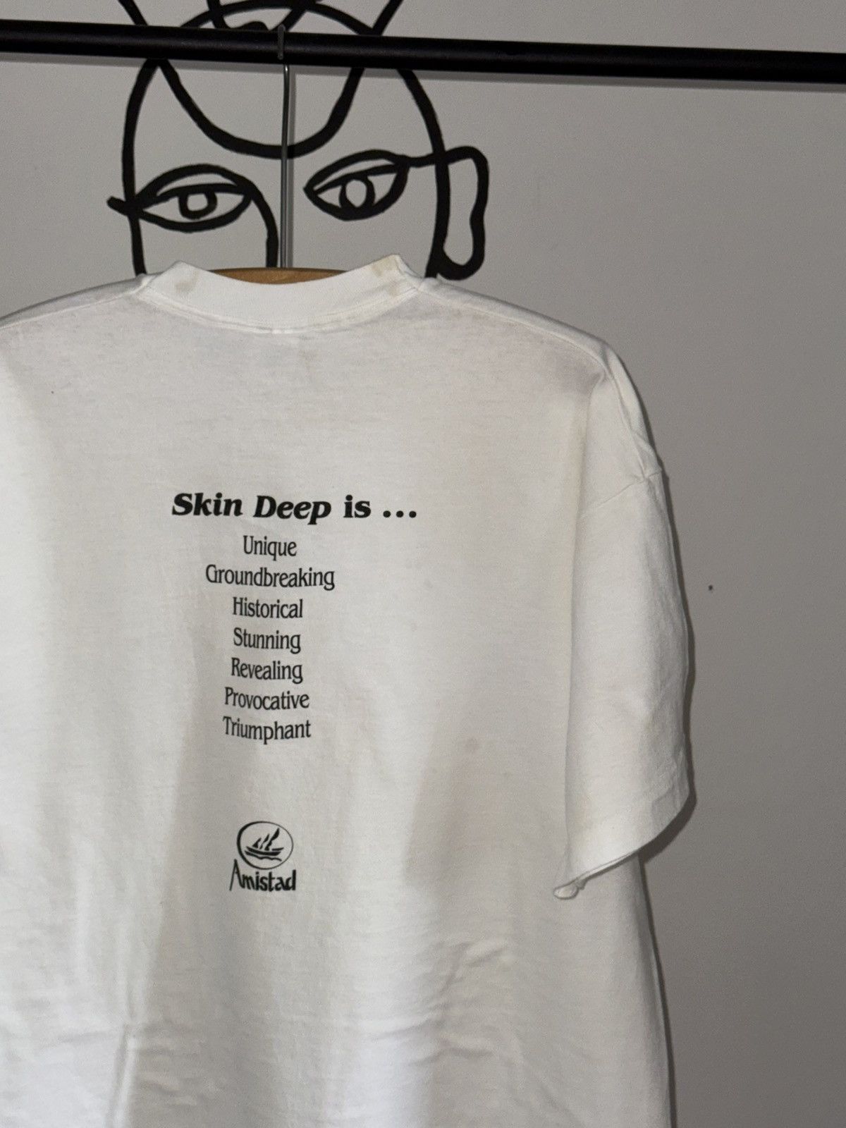 Fruit Of The Loom × Vintage Vintage 90s 1994 Skin Deep Inside World Black Fashion Models Size US XL / EU 56 / 4 - 1 Thumbnail