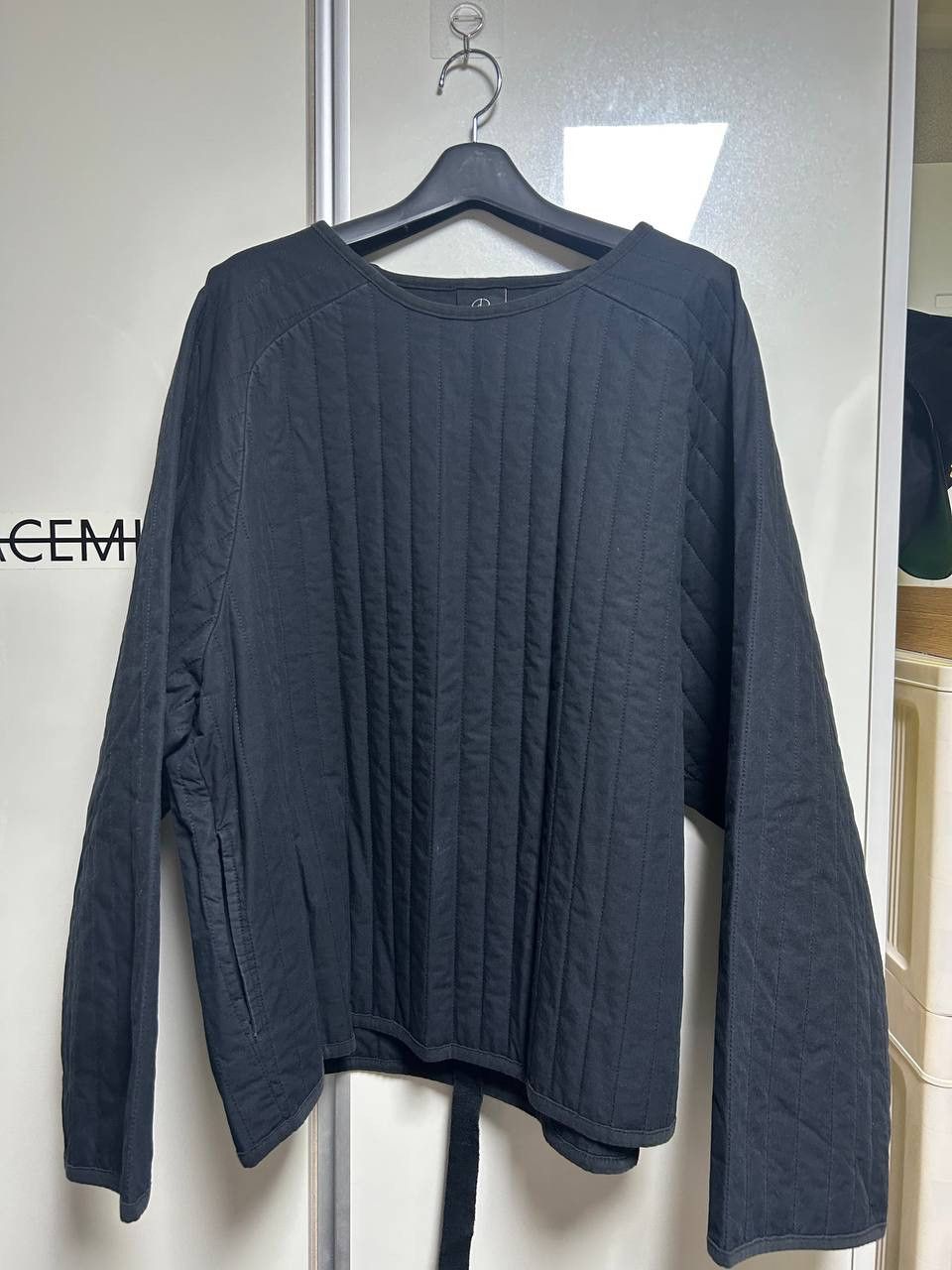 peaceminusone PMO PADDED PULLOVER #1 BLACK | Grailed