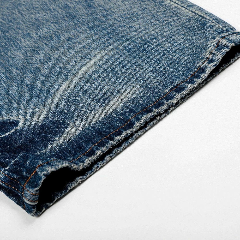 Jean American retro loose casual men's punk washed jeans Size US 32 / EU 48 - 6 Thumbnail