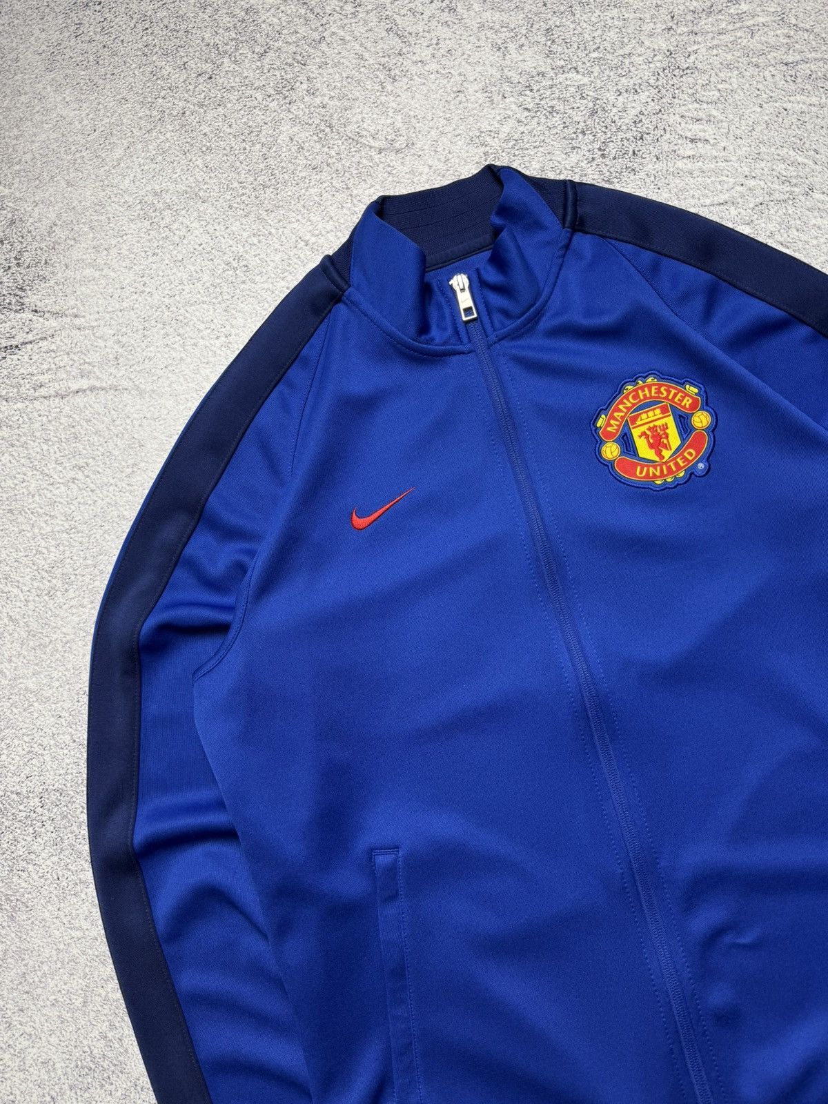 Nike Nike Manchester United Track Jacket Football Zip Drill Style Size US M / EU 48-50 / 2 - 2 Thumbnail