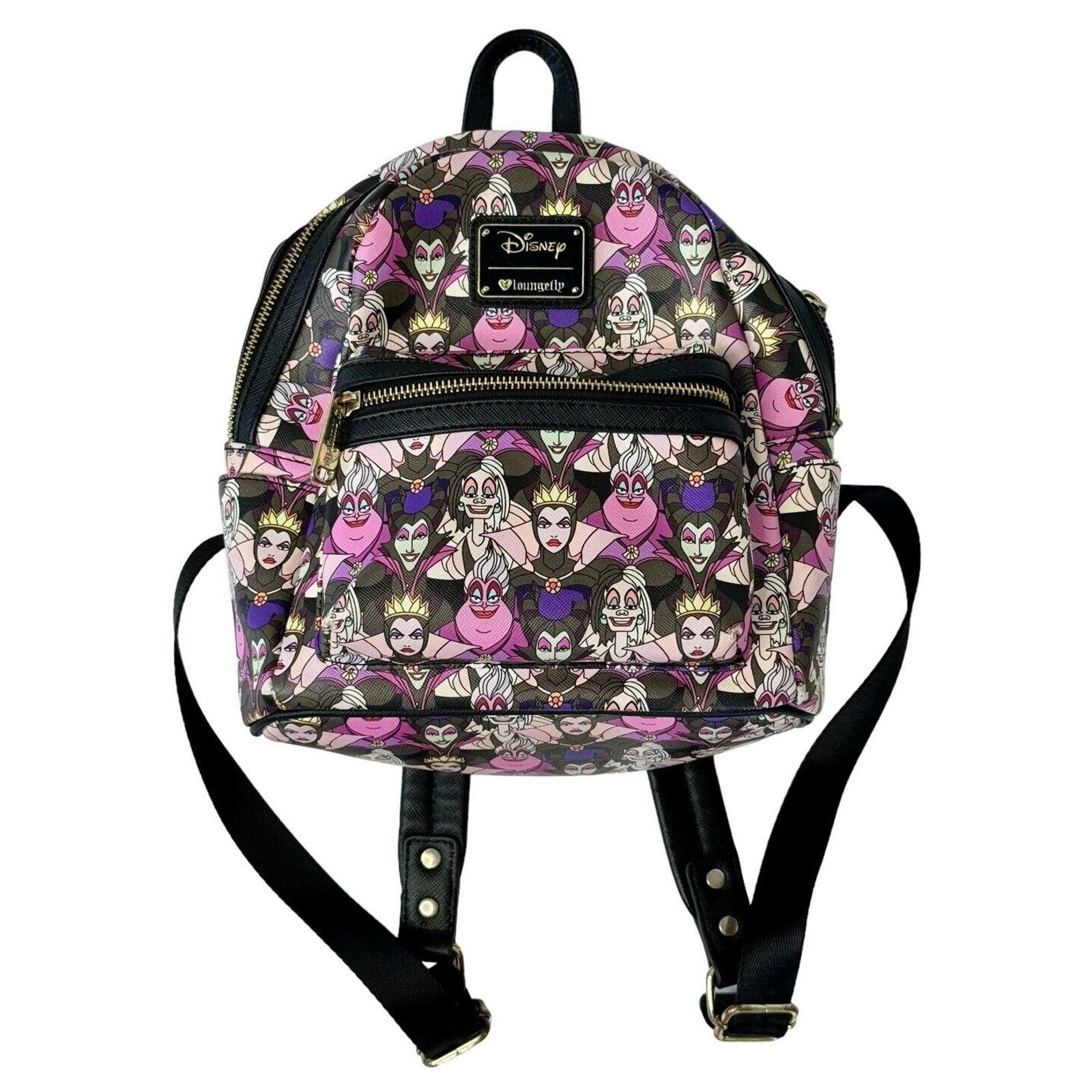 Disney DISNEY LOUNGEFLY Villains Backpack Ursula Cruella Maleficent Size ONE SIZE - 2 Thumbnail