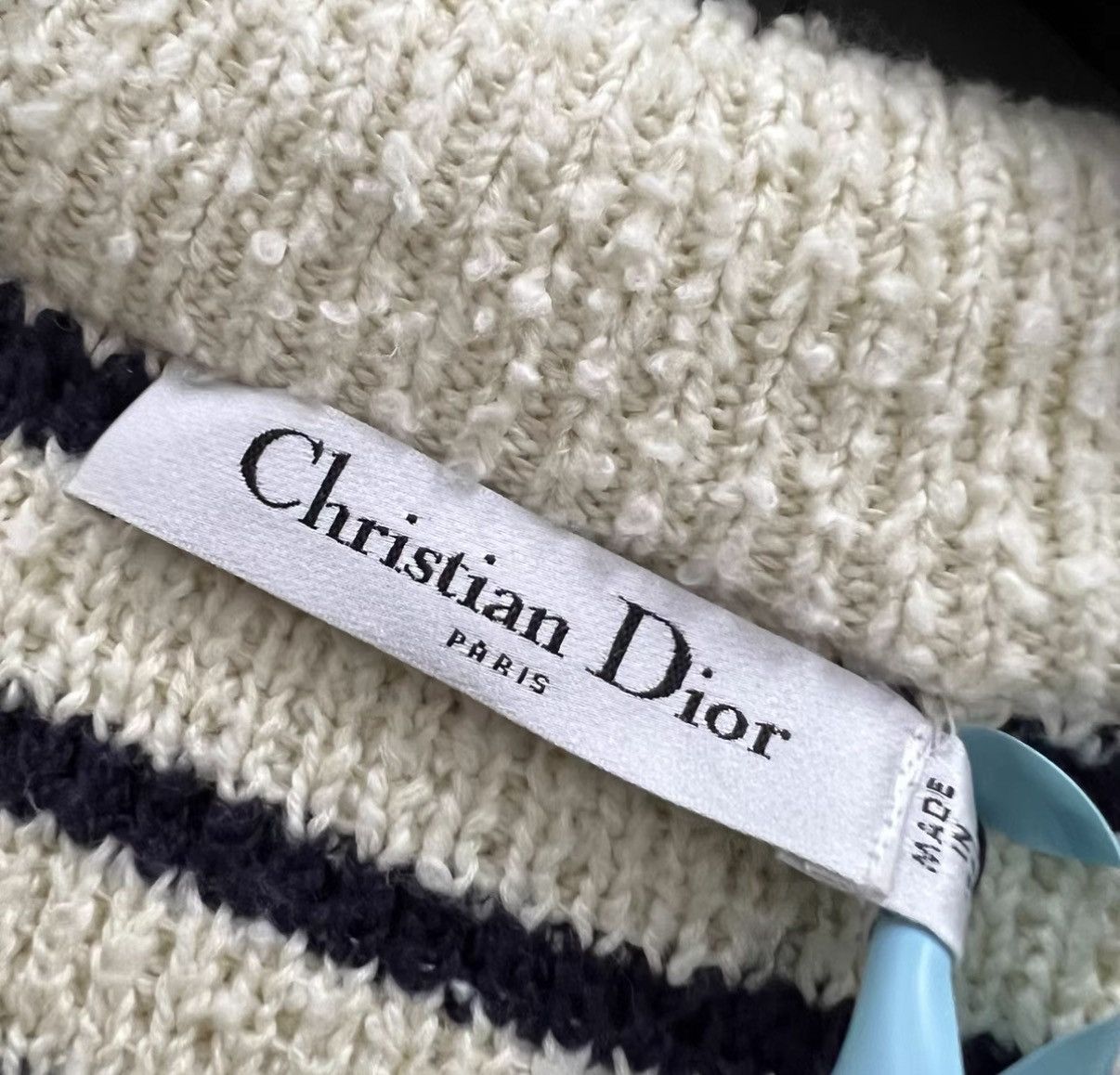 Dior Dior 2025 Fall & Winter Striped Knit Cardigan J41 Size M / US 6-8 / IT 42-44 - 4 Thumbnail