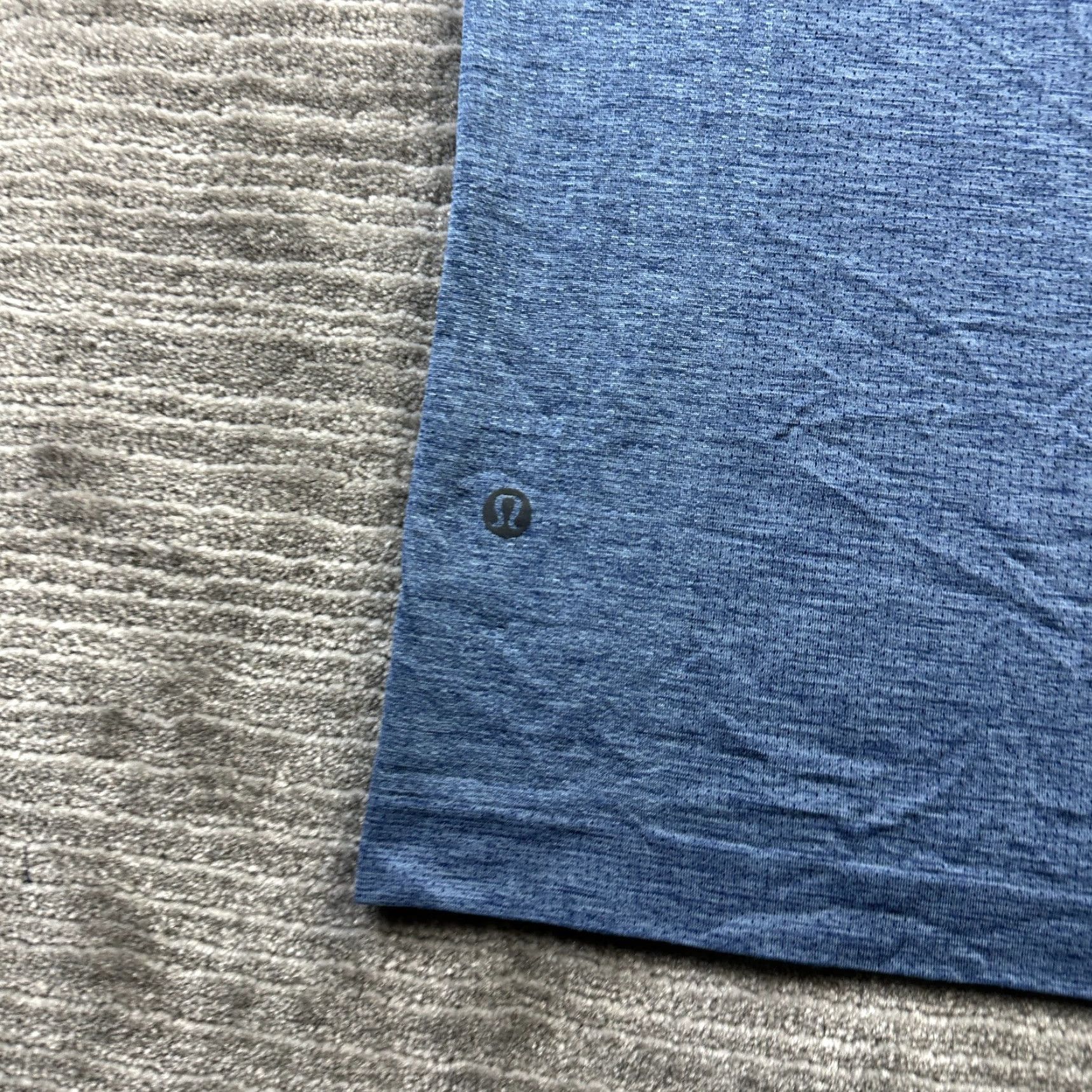 Lululemon Lululemon Polo Shirt Mens Medium Blue Metal Vent Tech Performance Top Size US M / EU 48-50 / 2 - 5 Thumbnail