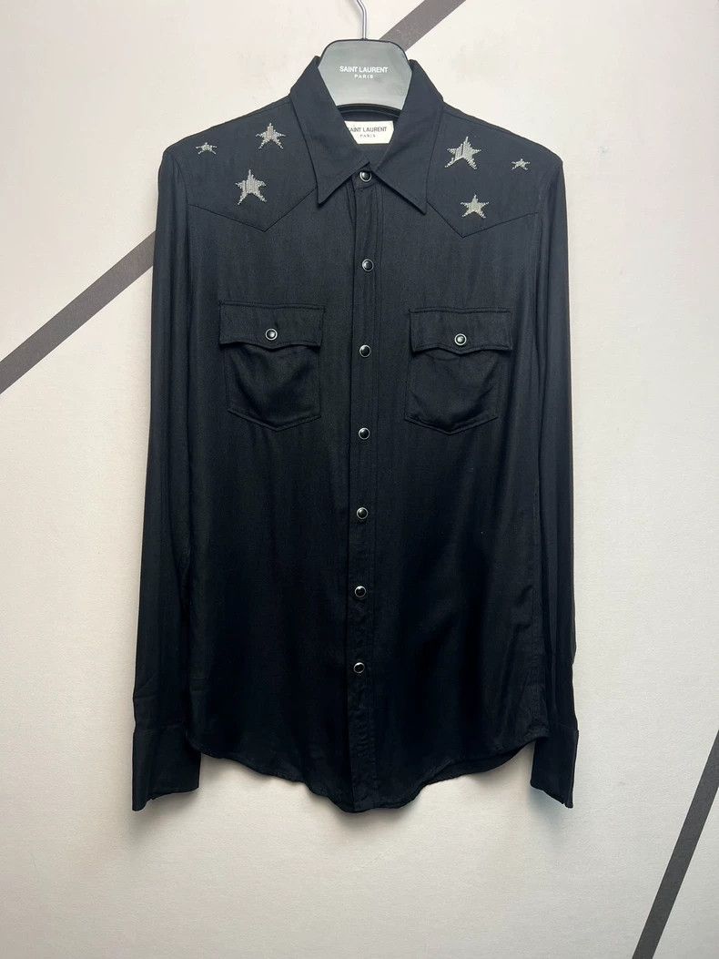 saint Laurent parisFall/Winter 16 Cat's Eye Chain Star Shi