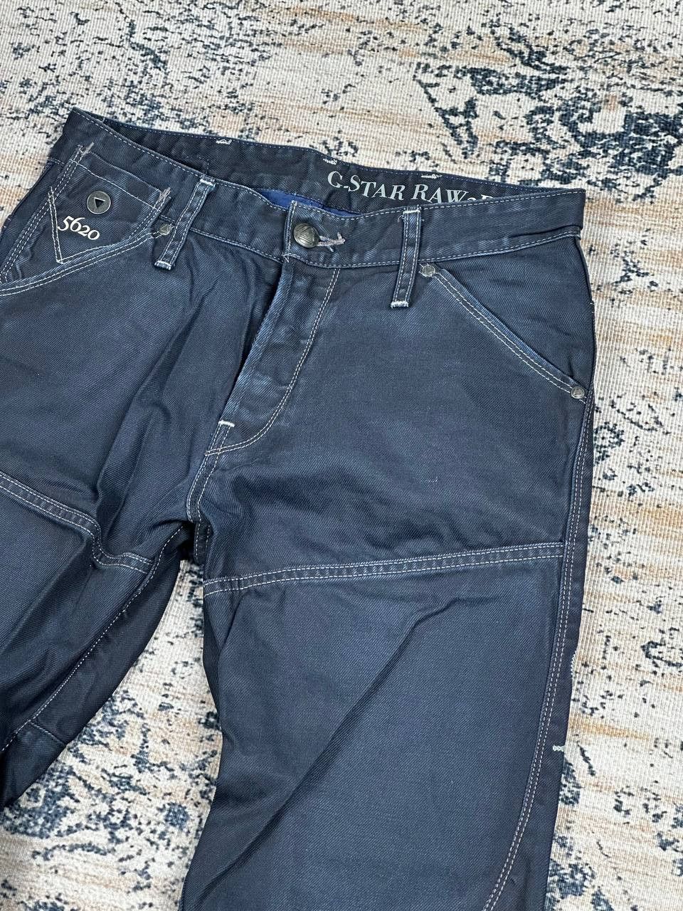 G-Star VINTAGE G-STAR RAW 3d DENIM JEANS Big Logo Size US 30 / EU 46 - 4 Thumbnail