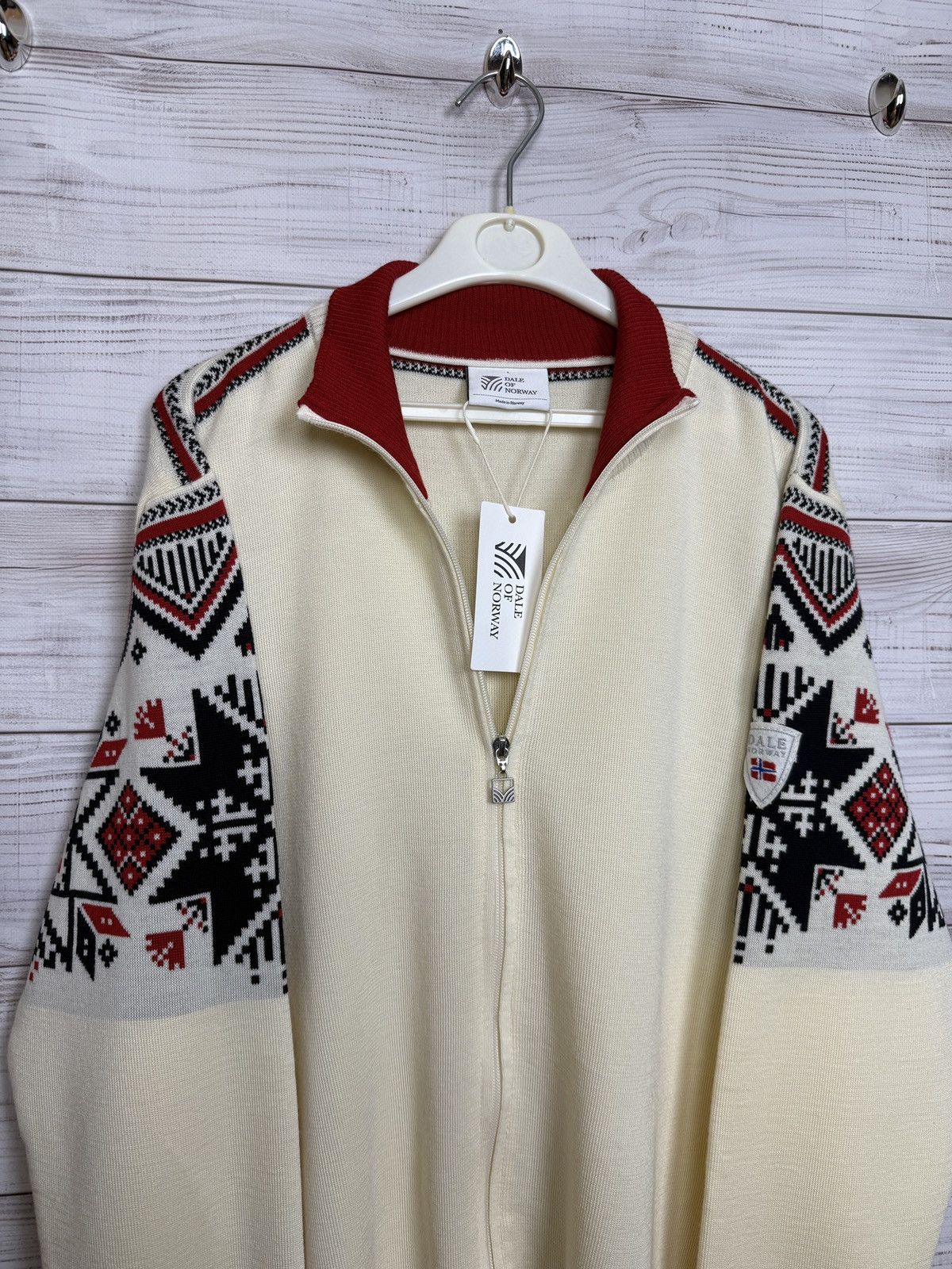 Dale Of Norway DALE OF NORWAY Zip Sweater Size US L / EU 52-54 / 3 - 3 Thumbnail