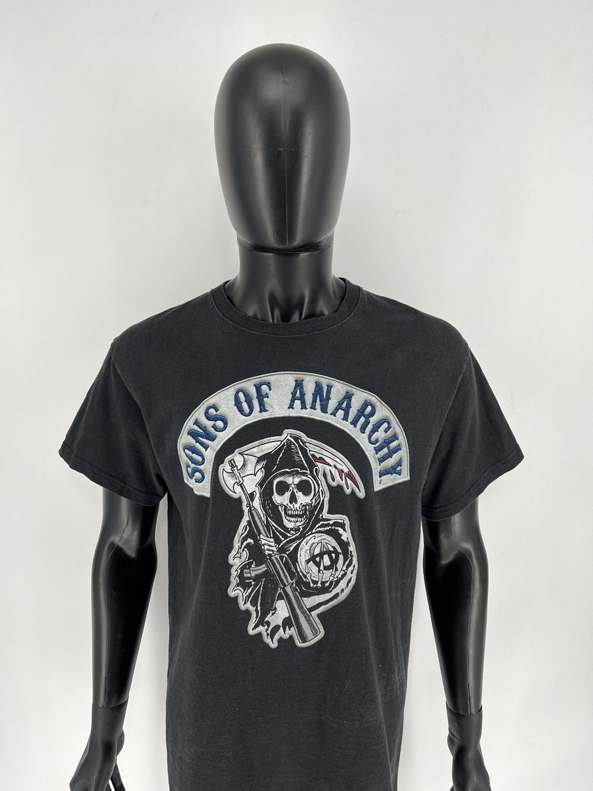 Band Tees Vintage SOA Sons Of Anarchy Vintage Band Graphic Tee Faded Size US L / EU 52-54 / 3 - 5 Thumbnail