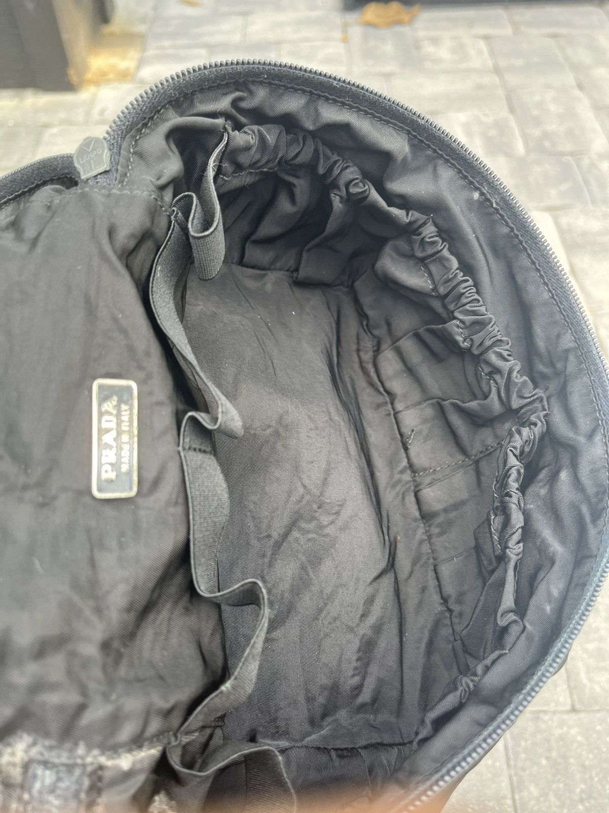 Prada Prada cosmetic toiletry bag nylon black Size ONE SIZE - 15 Thumbnail