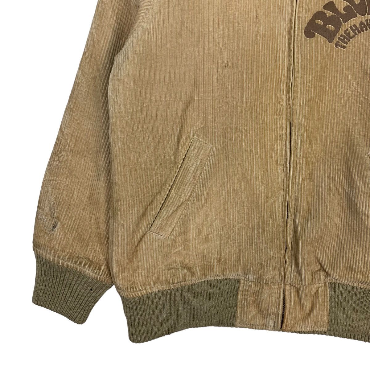 Japanese Brand BLUE MOON BLUE Big Logo Corduroy Jacket #0924-C41 Size US M / EU 48-50 / 2 - 5 Thumbnail