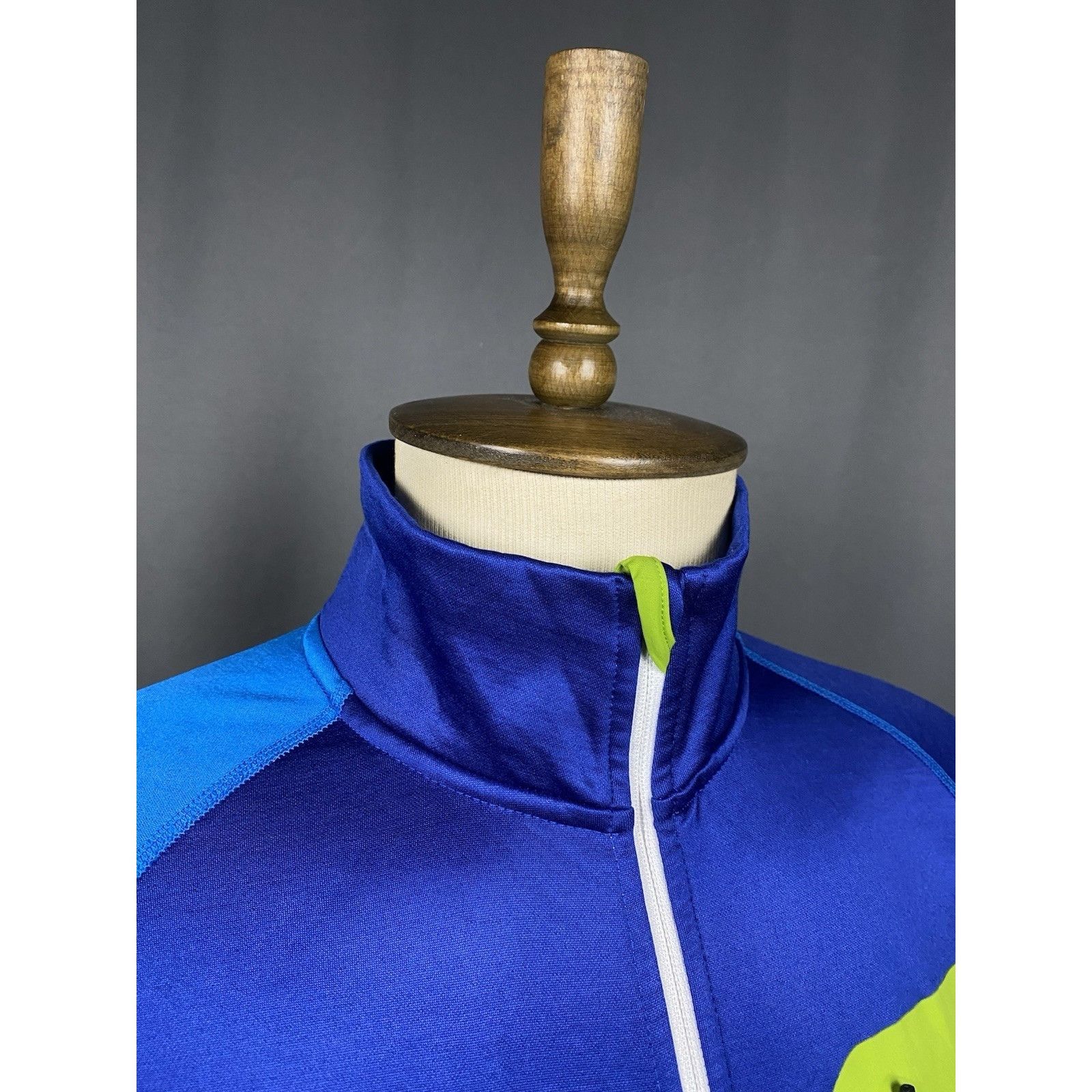 ORTOVOX Ortovox Men's Blue Full Zip Wool High Neck Sweater Size M Size US M / EU 48-50 / 2 - 6 Thumbnail