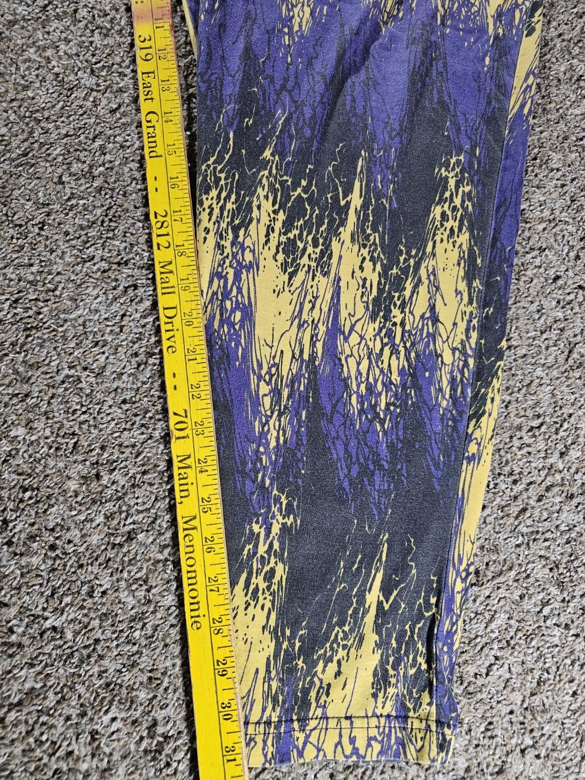 Nixon NIXZ Purple black yellow Lakers Colors lounge pants Large Size US 34 / EU 50 - 5 Thumbnail