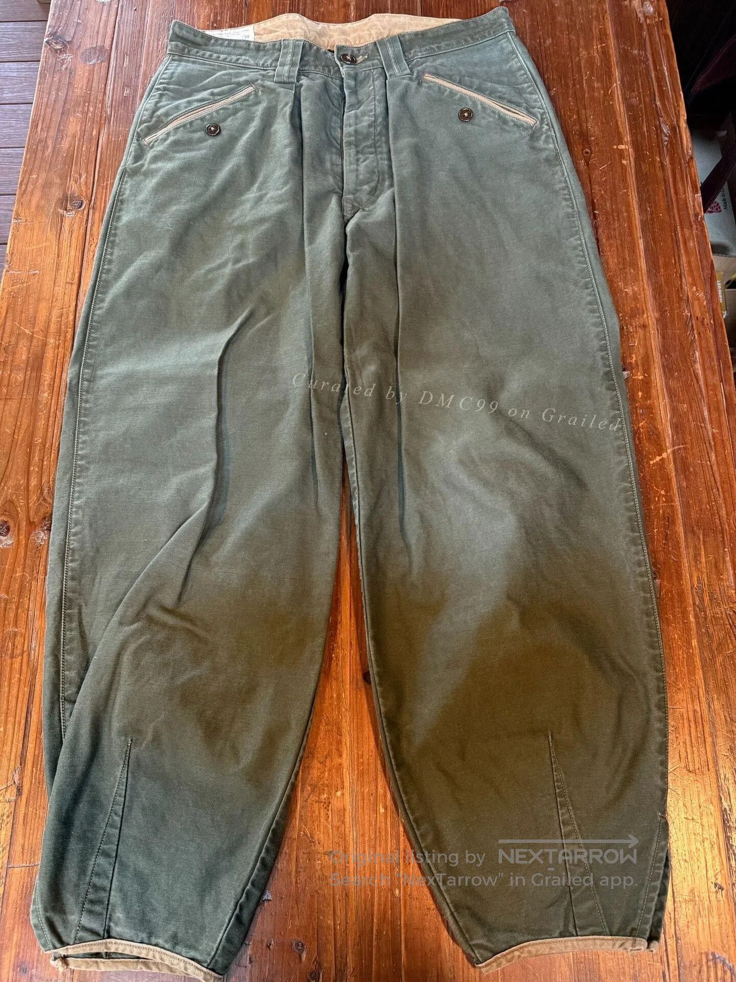 Freewheelers Freewheelers U.S. Army Civilian Crew Work Pants. Size US 32 / EU 48 - 1 Thumbnail