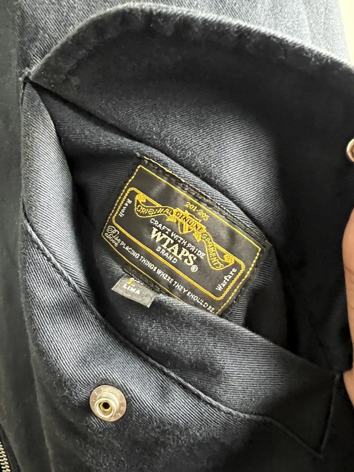Wtaps Wtaps 'Rokudenashi' Field Chino Reversible Jacket Size US L / EU 52-54 / 3 - 4 Thumbnail