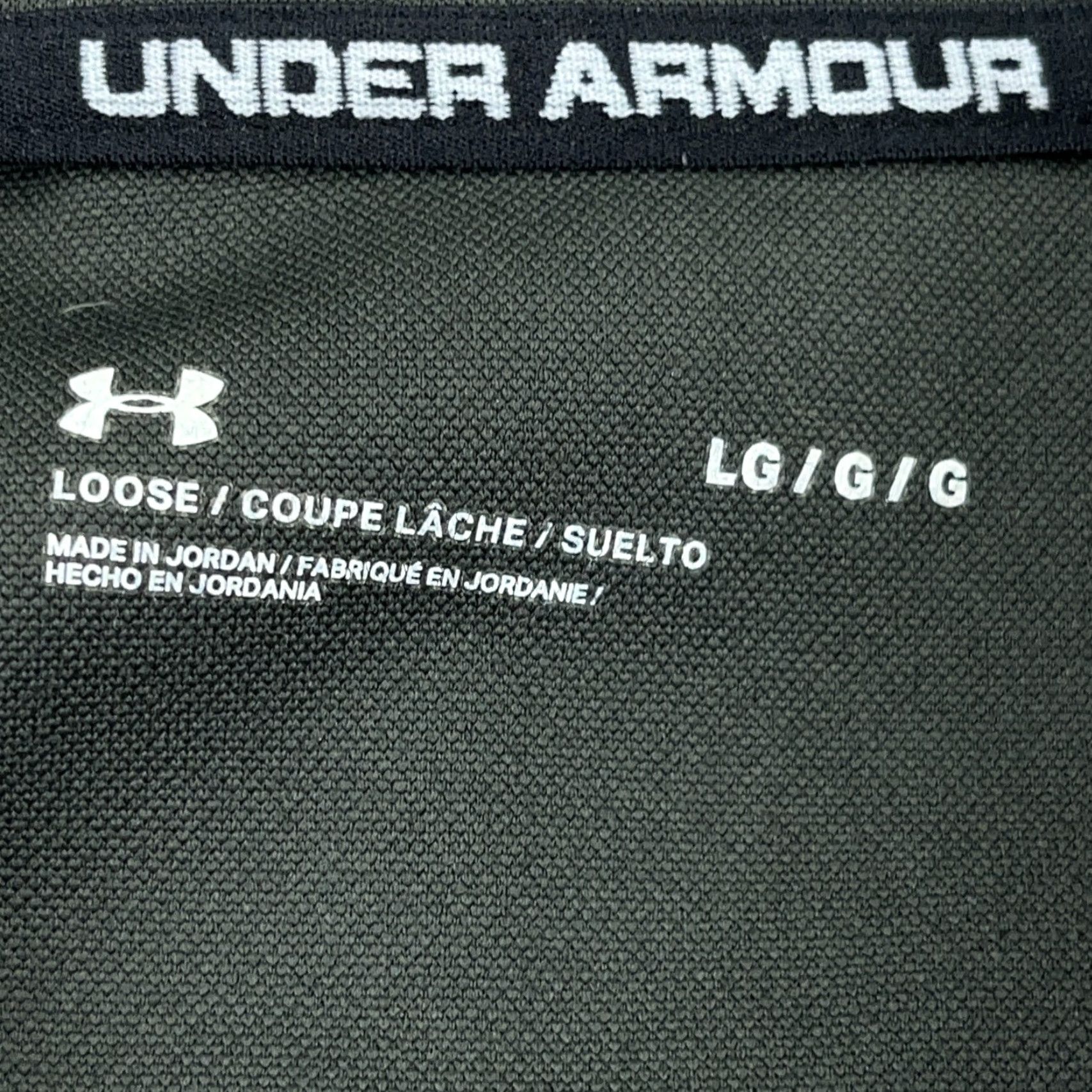 Under Armour Under Armour Jacket Mens Large Gray Full Zip Track Suit Sweatshirt Blade Collar Size US L / EU 52-54 / 3 - 3 Thumbnail