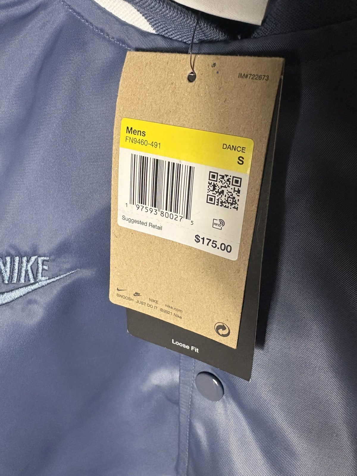 Nike Nike USA Dugout Breaking Satin Blue Men’s S Small FN9460-491 Size US S / EU 44-46 / 1 - 2 Thumbnail