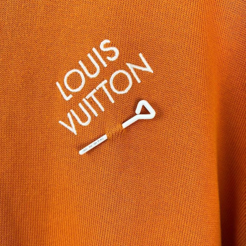 Louis Vuitton Louis Vuitton Orange pin embroidered monogrammed knit short Size US L / EU 52-54 / 3 - 7 Thumbnail