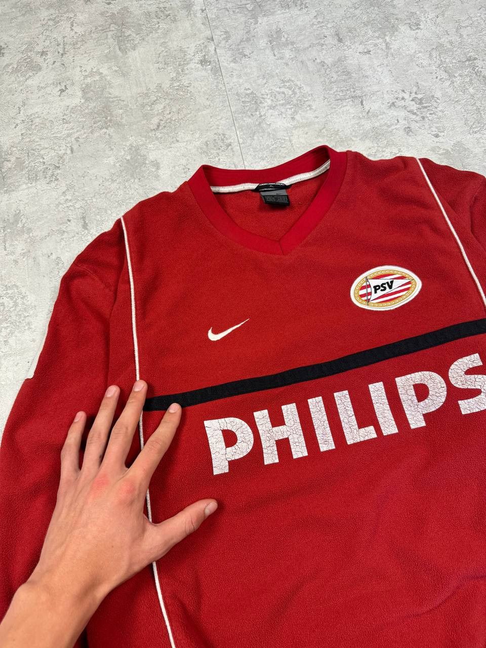 Nike Vintage Nike PSV Philips Big Logo Sweatshirt Size M Size US M / EU 48-50 / 2 - 4 Thumbnail