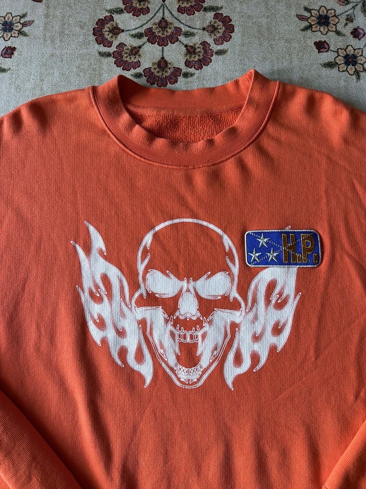 Heron Preston Heron Preston Skull Print Sweatshirt Size US XL / EU 56 / 4 - 3 Thumbnail