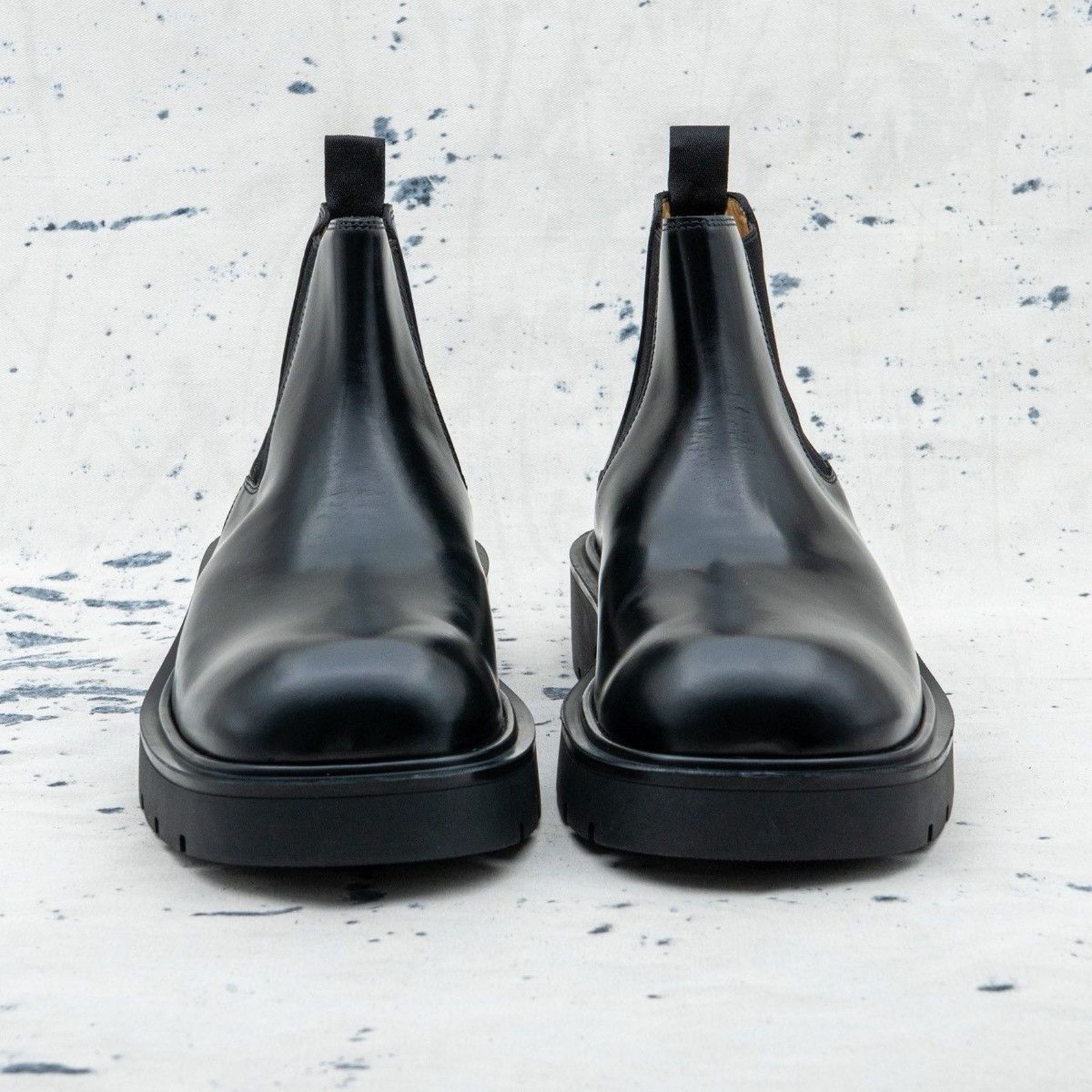 Sandro Sandro paris classic mens black leather chunky chelsea boots Size US 9 / EU 42 - 2 Thumbnail