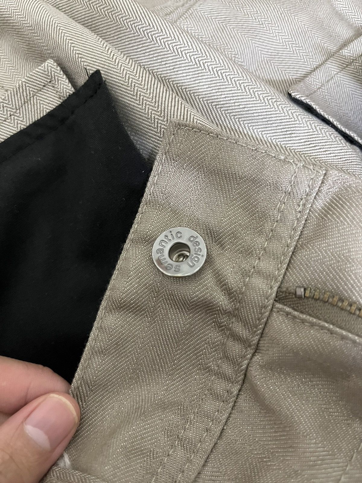 semanticdesign 00s Semantic Avant-Garde Cargo Pants Size US 32 / EU 48 - 8 Thumbnail