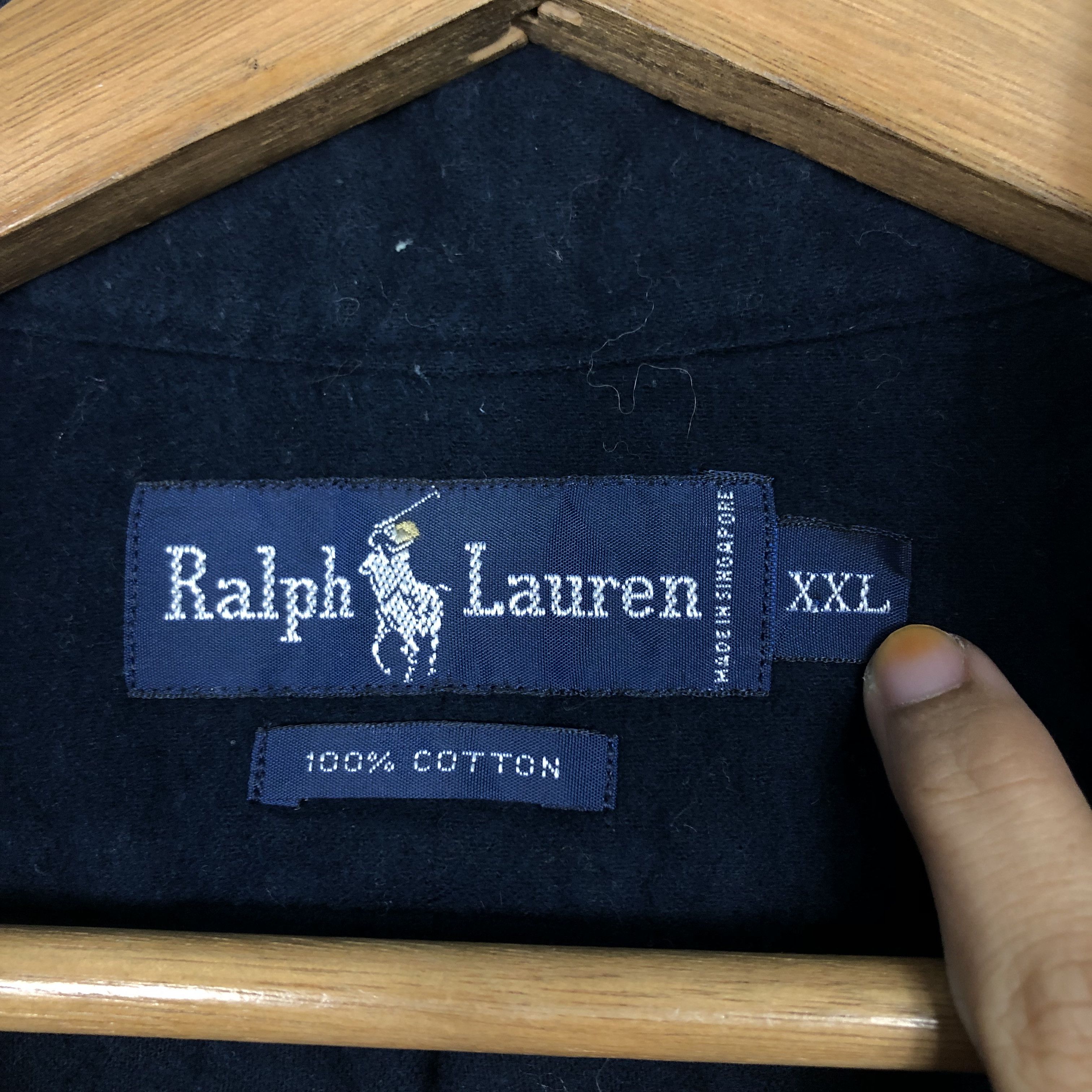 Polo Ralph Lauren 📌Vintage Shirt Jacket Long Sleeve Polo Ralph Lauren Size US XXL / EU 58 / 5 - 19 Thumbnail