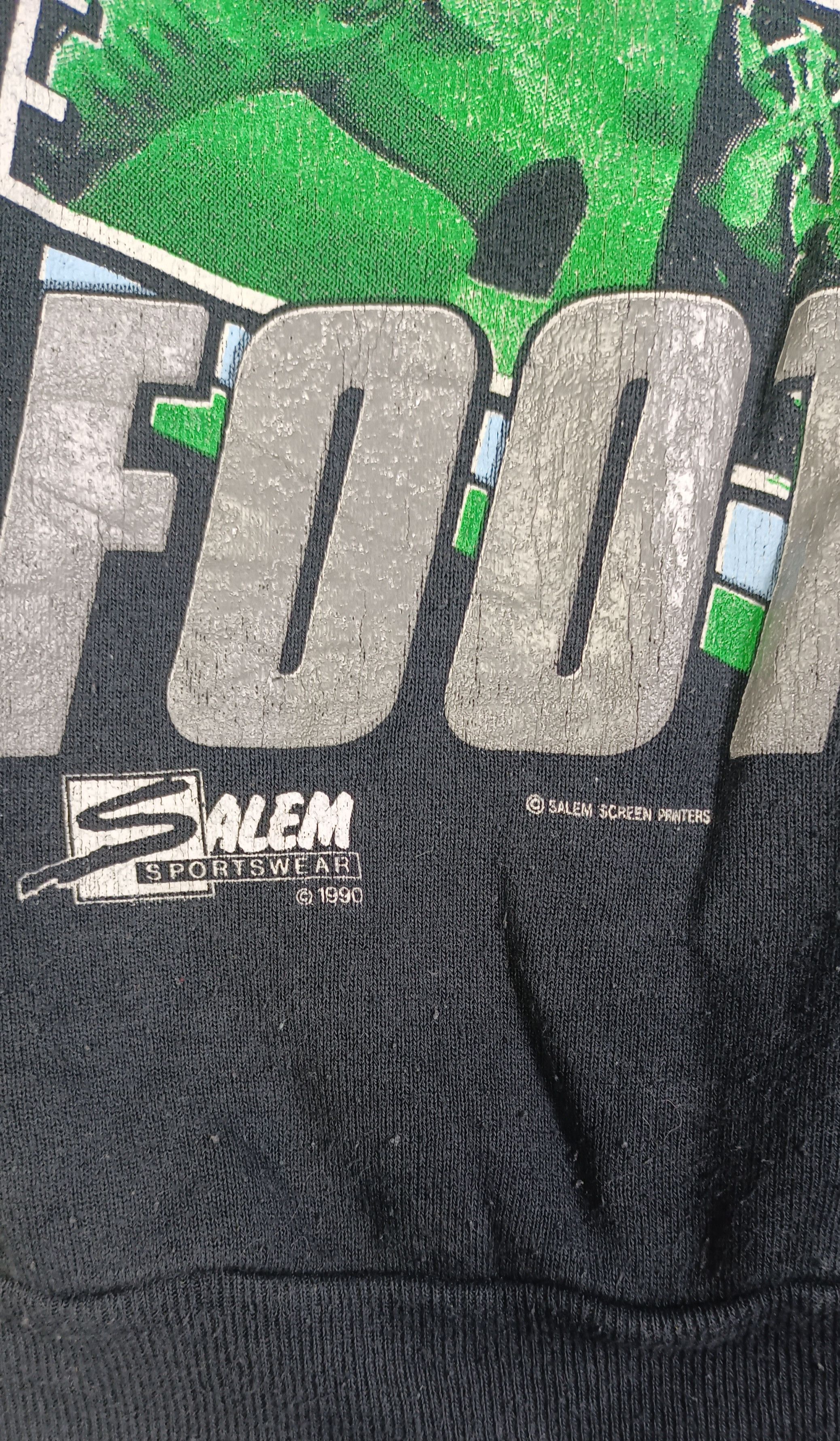 NFL Vintage 90s💥 Raiders Football NFL Salem Sportswear Size US M / EU 48-50 / 2 - 5 Thumbnail