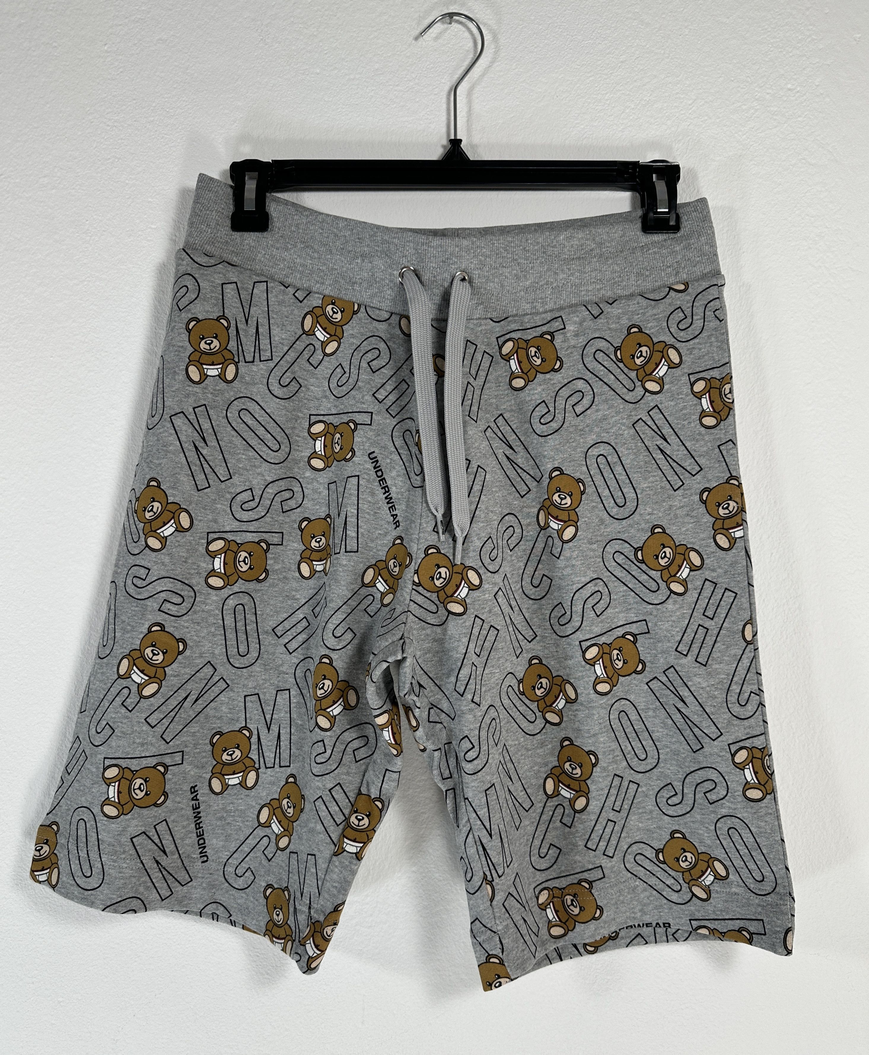 Moschino Shorts Grey Bear Size US 36 / EU 52 - 1 Thumbnail