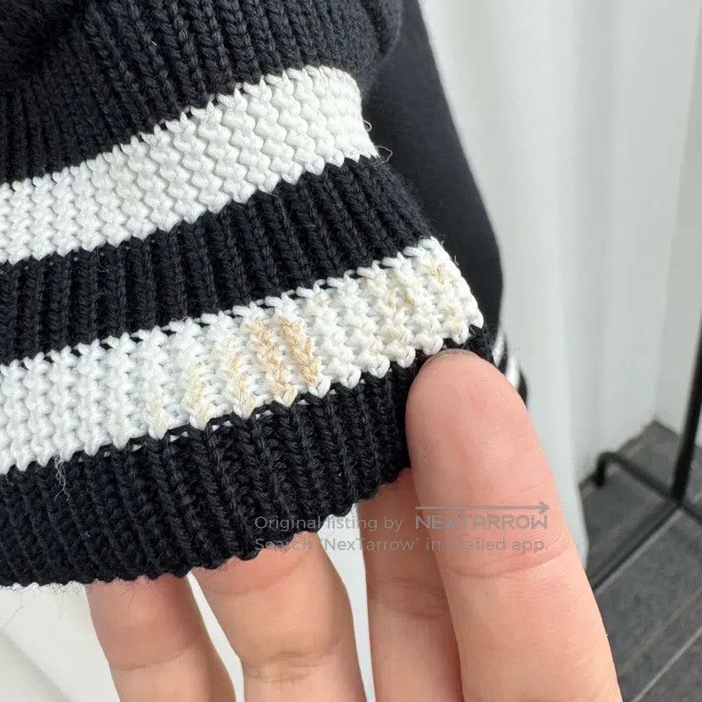 Givenchy Givenchy Embroidered letter black and white wool baseball Size US M / EU 48-50 / 2 - 5 Thumbnail