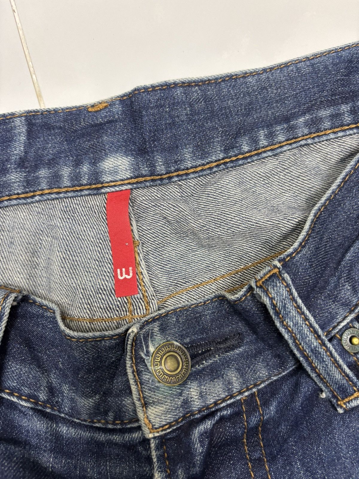 Undercover × Uniqlo Vintage Uniqlo Japan UJ Distressed Denim Jeans Size US 32 / EU 48 - 10 Thumbnail