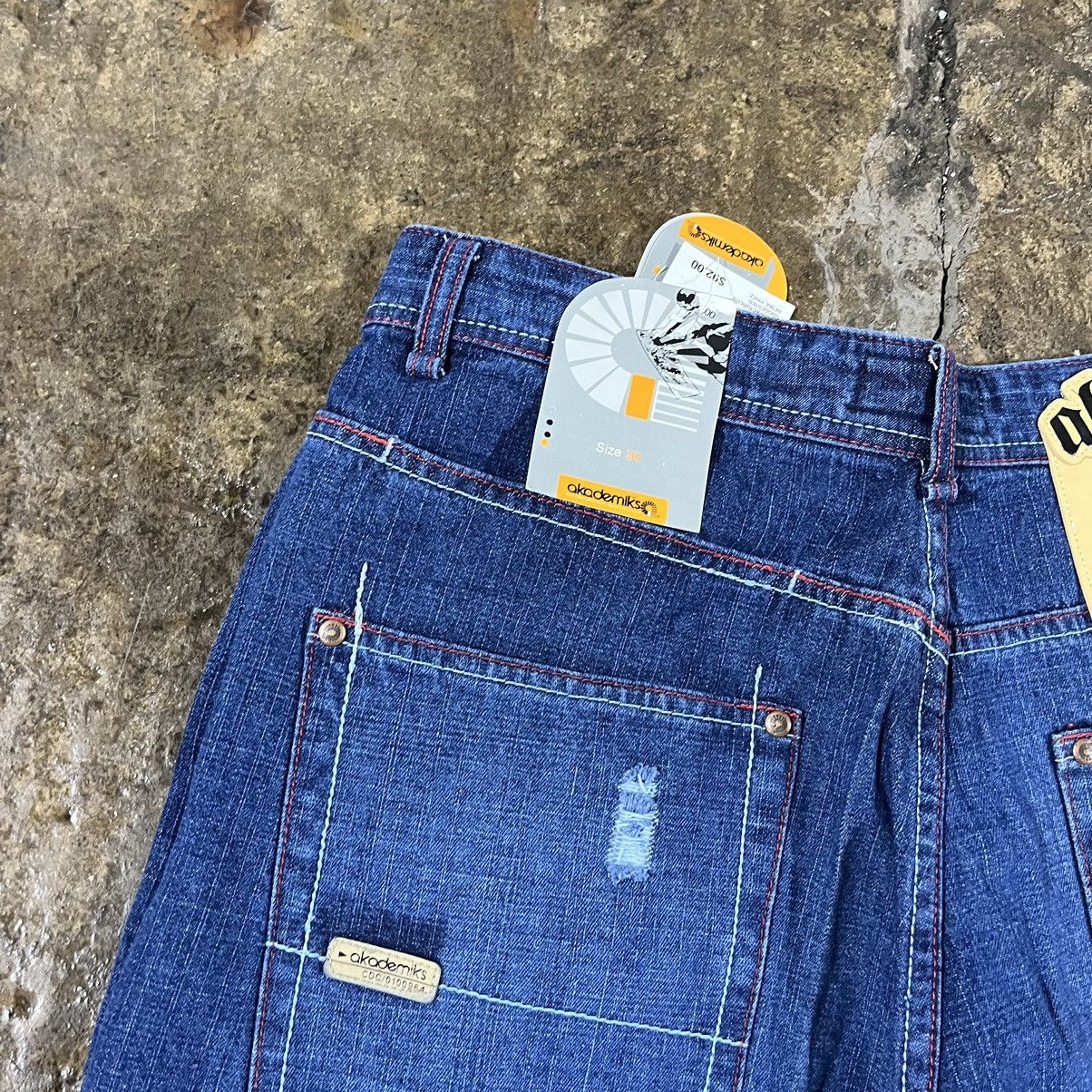 Akademiks × Vintage Crazy Vintage Y2K Baggy Jeans Faded JNCO Skater Wide Leg Size US 34 / EU 50 - 6 Thumbnail