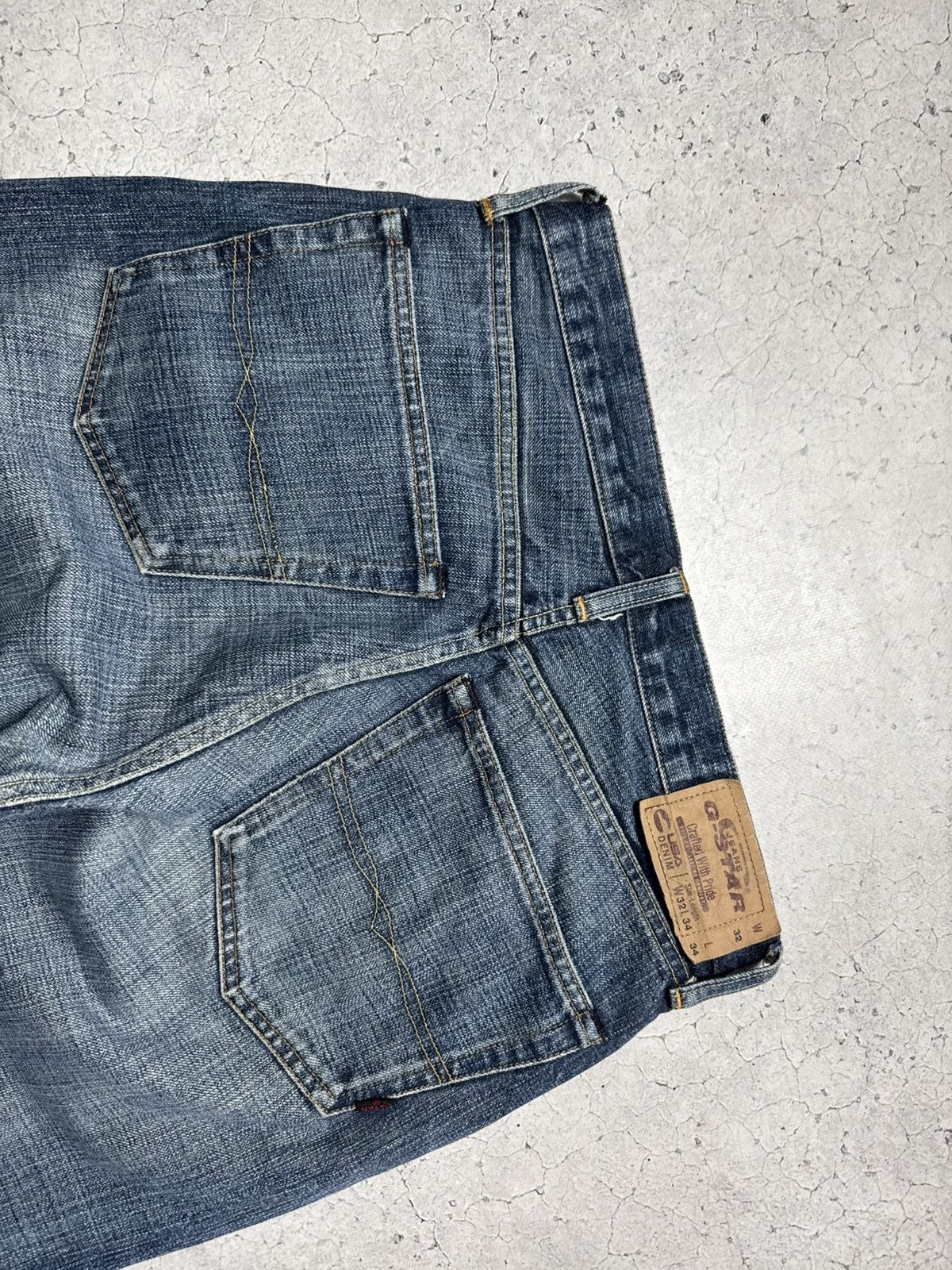 G-Star G Star Raw Baggy Denim Jeans Vintage 32x34 Size US 32 / EU 48 - 8 Thumbnail