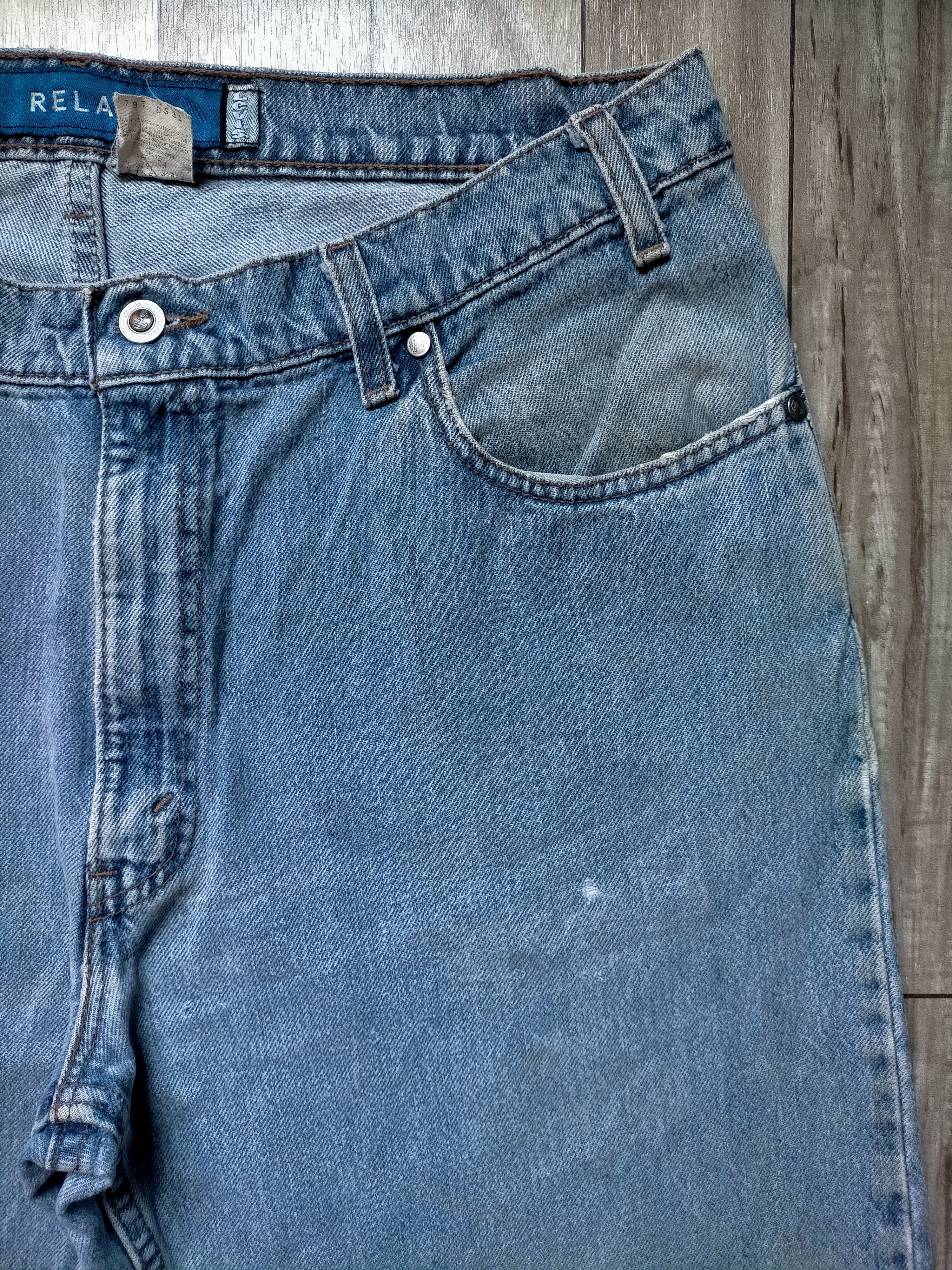 Levi's × Levi's Vintage Clothing Vintage 90s Levis Silvertab Relaxed Denim Pants Size US 35 - 5 Thumbnail
