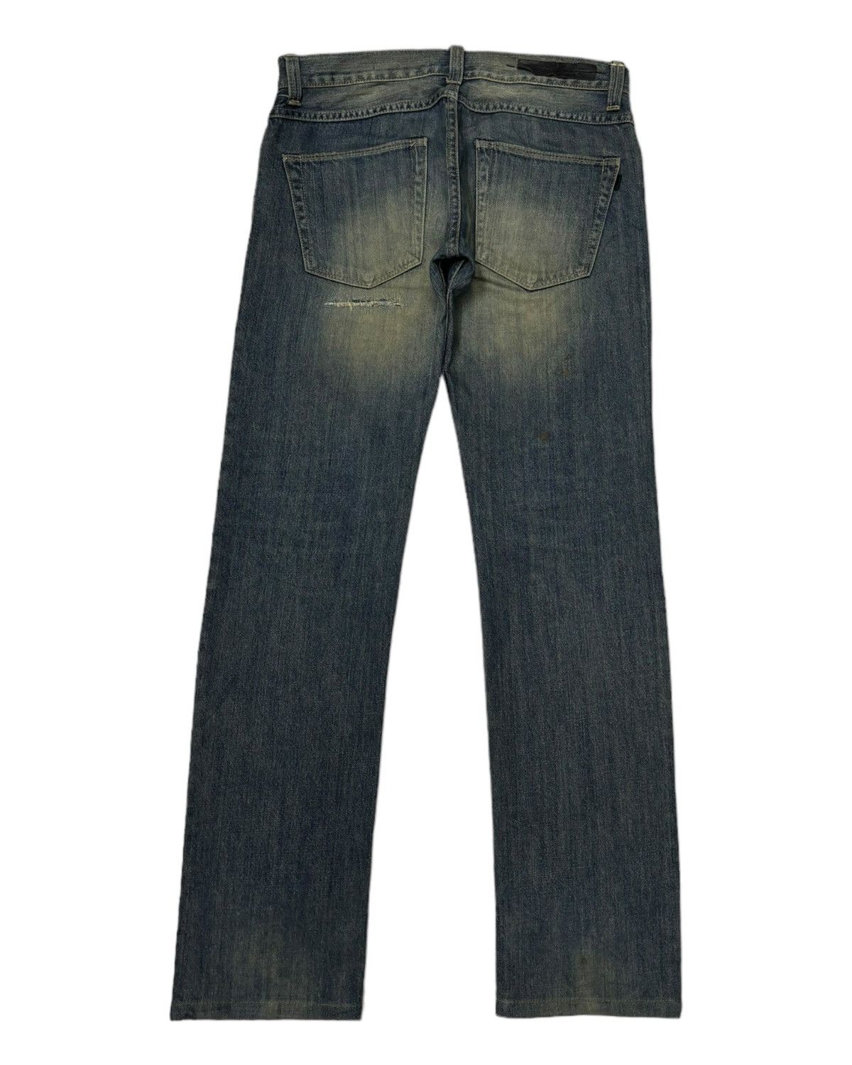 If Six Was Nine 🇯🇵PROGRESSIVE DENIM SLIM FIT DISTRESSED DENIM BY AZUL Size US 31 - 2 Thumbnail