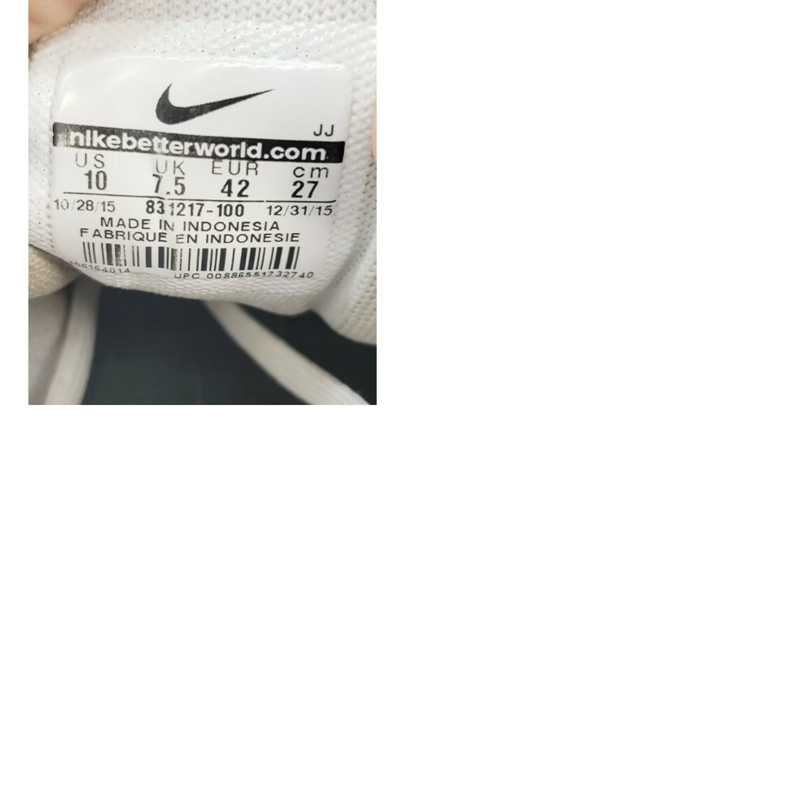 Nike Nike Training Flex TR 6 Womens Athletic Shoe Size 10M White Gray Black Size US 12 / IT 42 - 9 Thumbnail