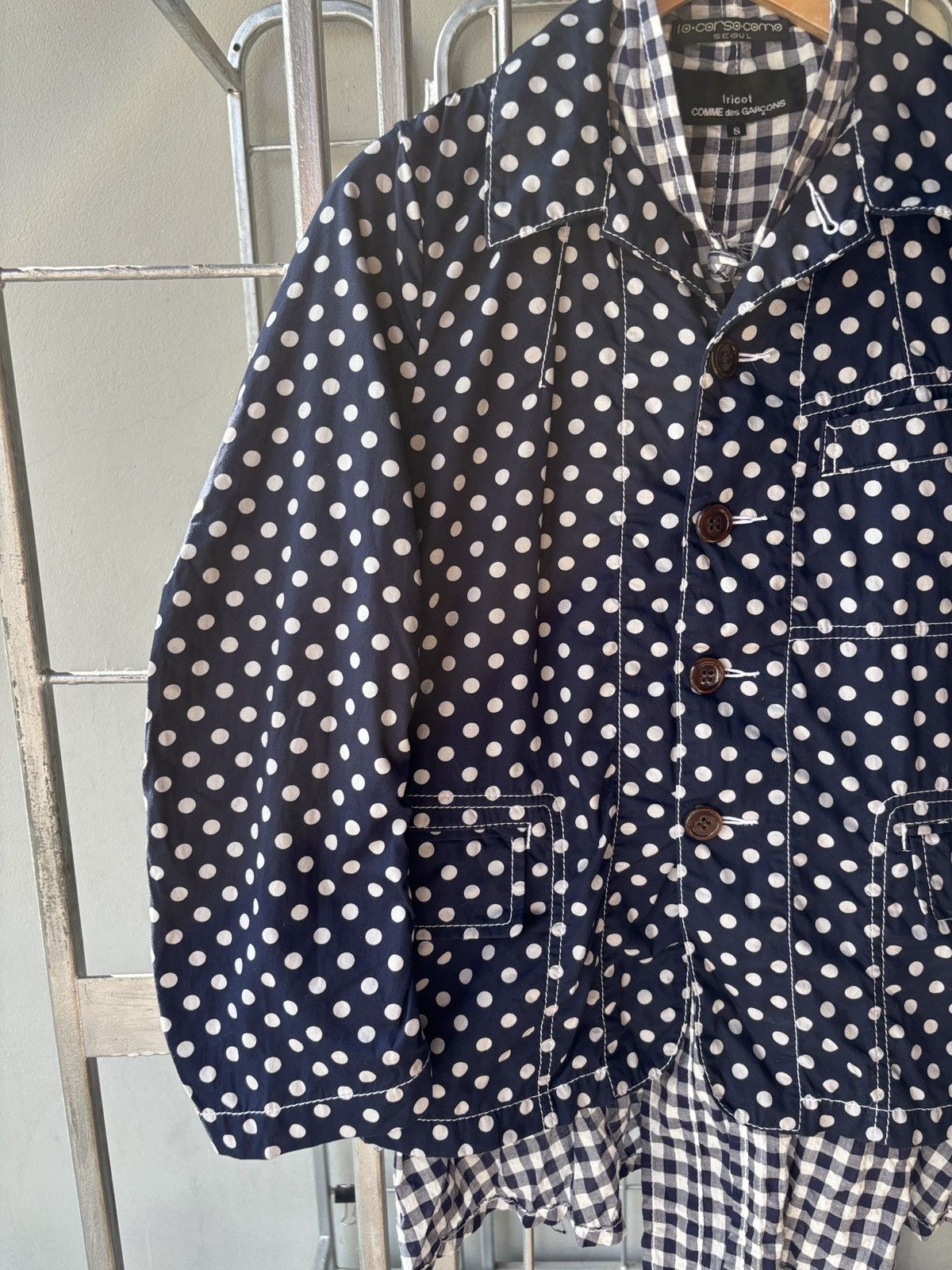 10 Corso Como × Comme des Garcons COMME des GARCONS X 10 Corso Como jacket runway 2021. Size S / US 4 / IT 40 - 8 Thumbnail