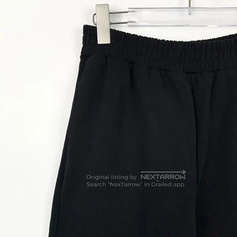 Maison Margiela Maison Margiela Black Cotton Casual Pants . Size 23" - 3 Thumbnail