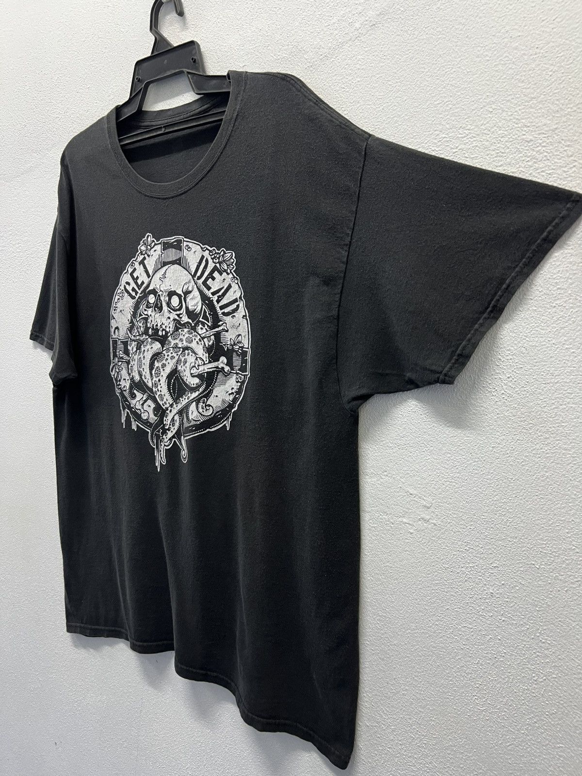Band Tees × Hanes × Vintage VINTAGE HANES GET DEAD SHIRT Size US XL / EU 56 / 4 - 4 Thumbnail