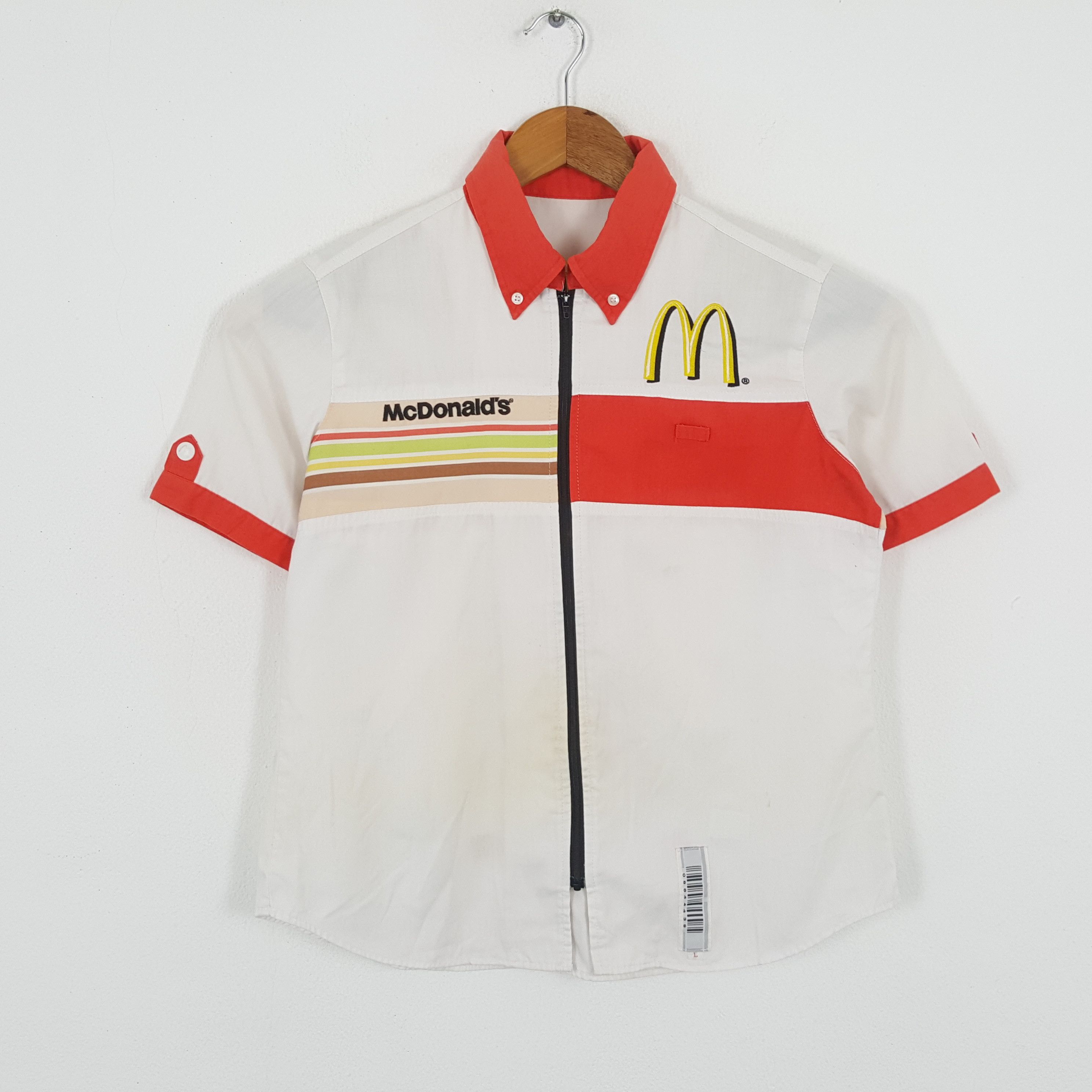 Vintage McDonald Workers Uniform Shirt Jacket
