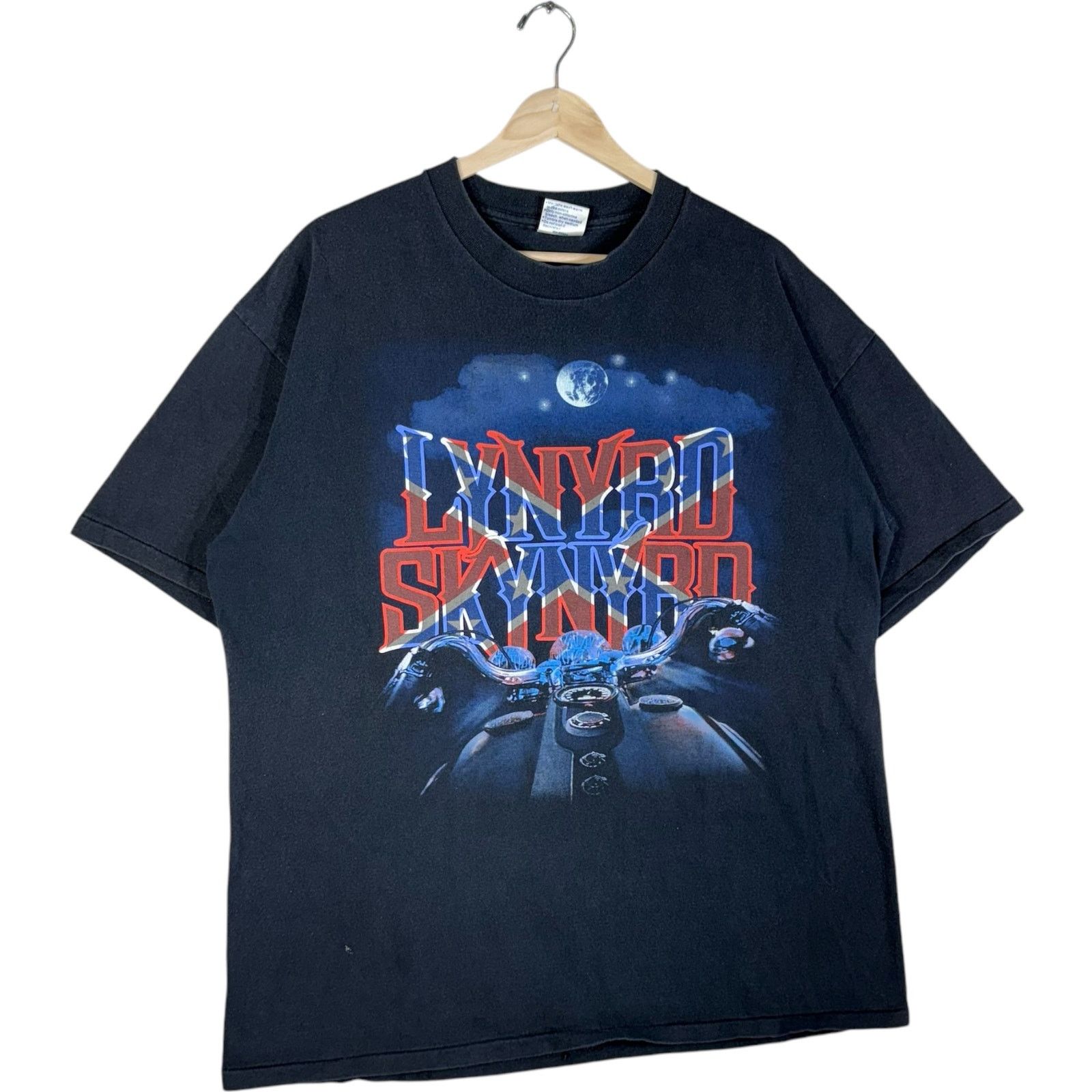 Vintage Vintage Lynyrd Skynyrd Motorcycle Tee XL Size US XL / EU 56 / 4 - 4 Thumbnail