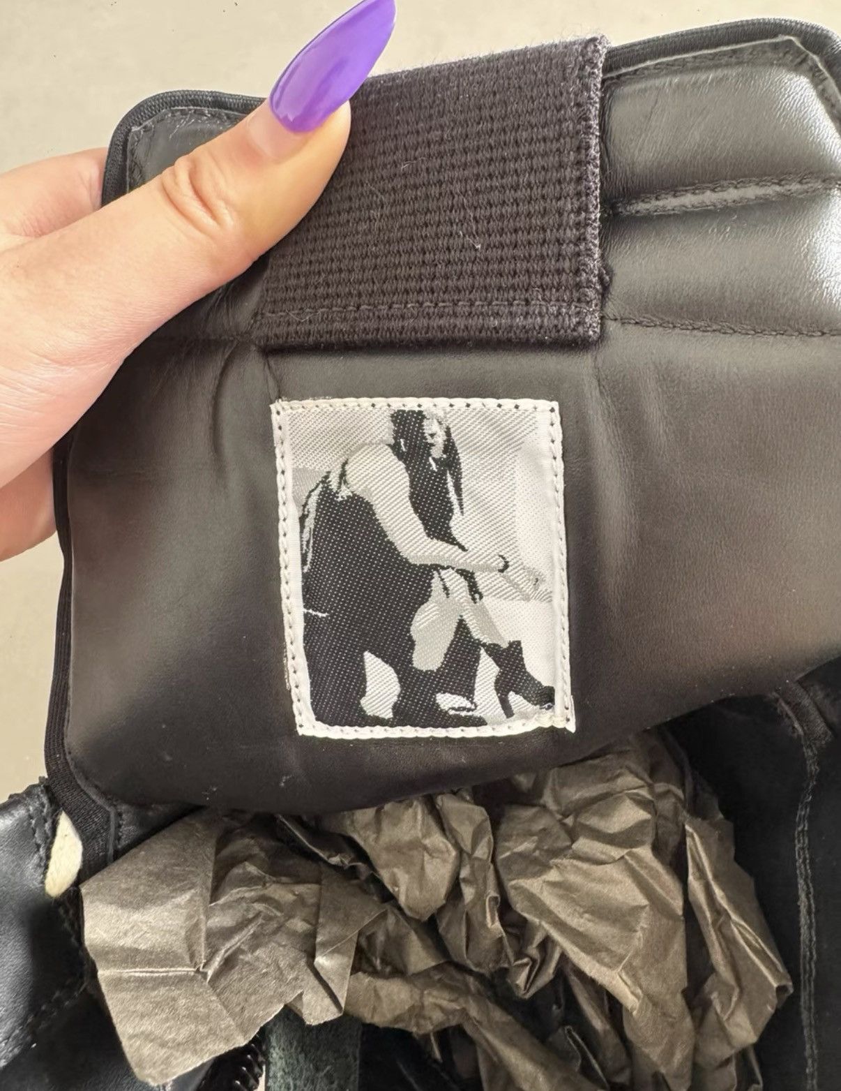 Rick Owens Rick Owens Main Line Reverse Triangle Crocodile Leather K37 Size US 8 / EU 41 - 4 Thumbnail
