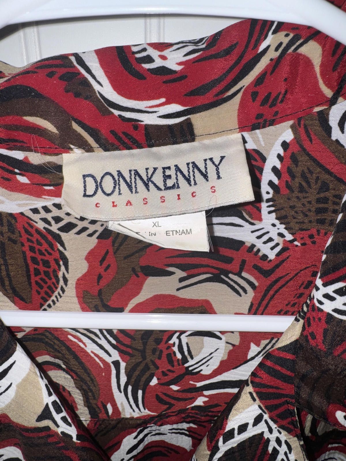Other Donkenny Classics XL Floral Print Button-Up Shirt Size XL / US 12-14 / IT 48-50 - 1 Thumbnail