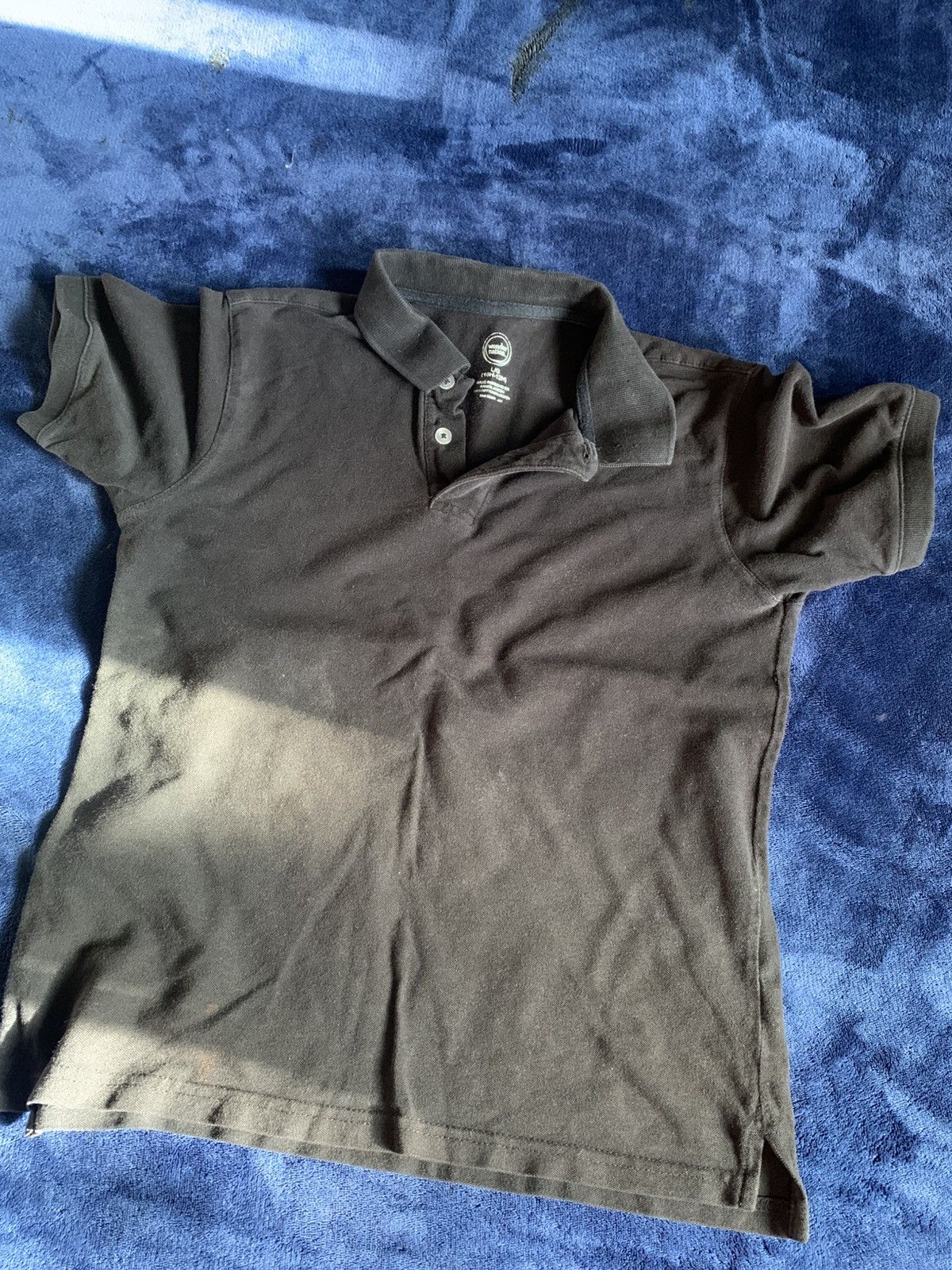 Other Black Polo Streetwear Fashion Swag Opium Emo Slim Fit Size US XS / EU 42 / 0 - 5 Thumbnail
