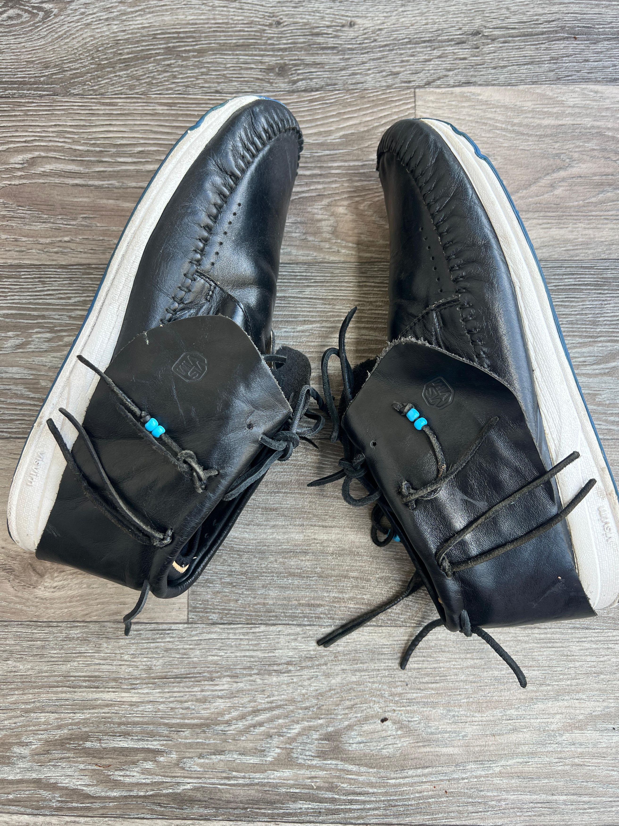 Visvim Visvim FBT Moccasin Black Leather Sneakers Sz US 11 Size US 11 / EU 44 - 1 Thumbnail